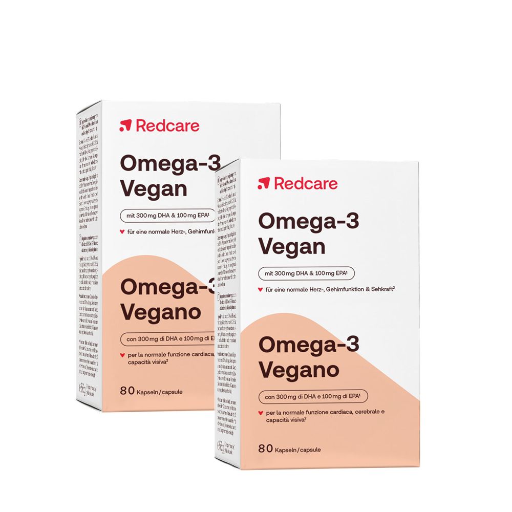 Redcare Omega-3 Vegan 1+1 GRATIS