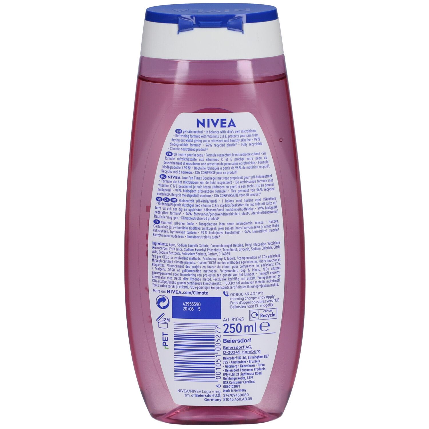Nivea Love Fun Times Gel Douche