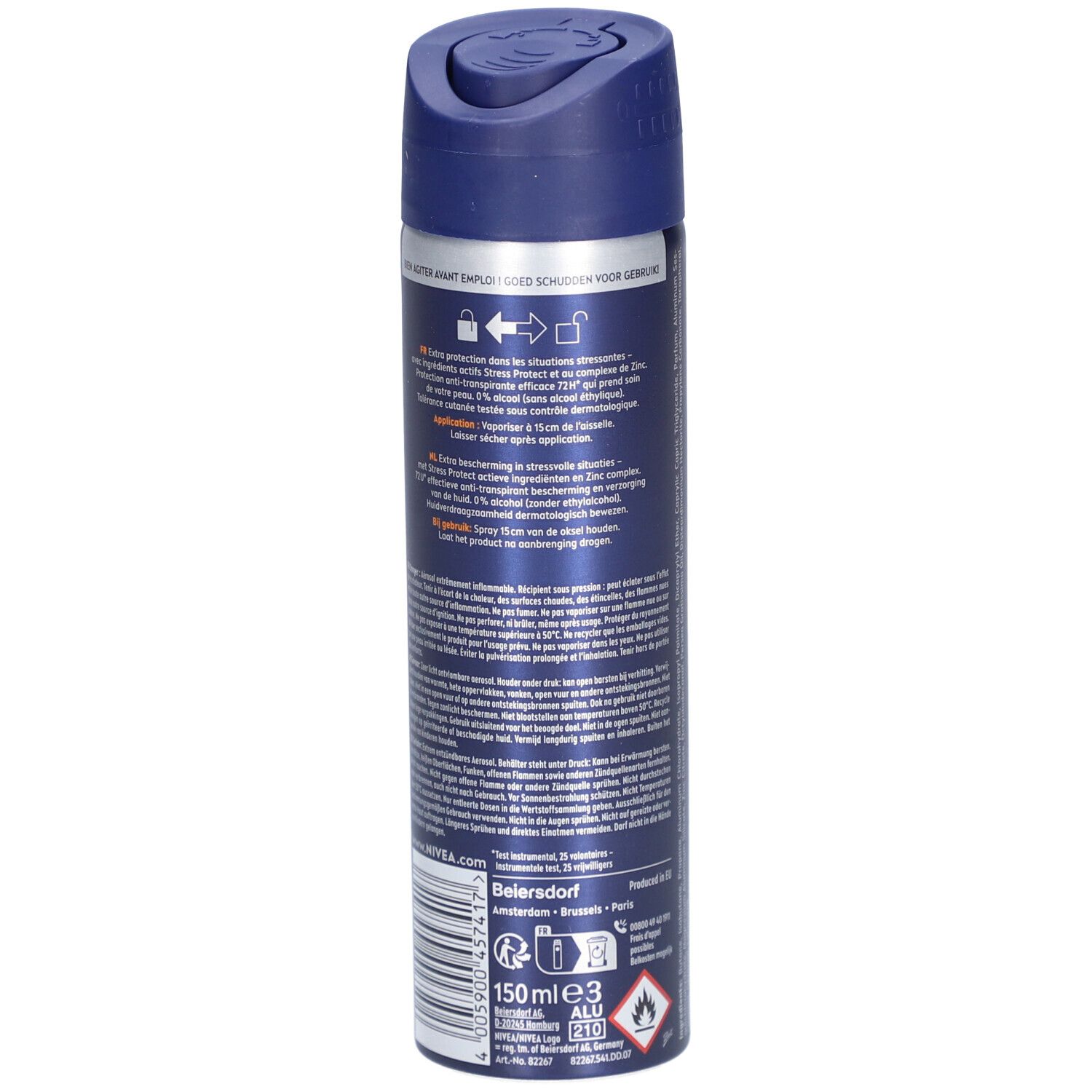 Nivea Men Deodorant Spray Stress Protect
