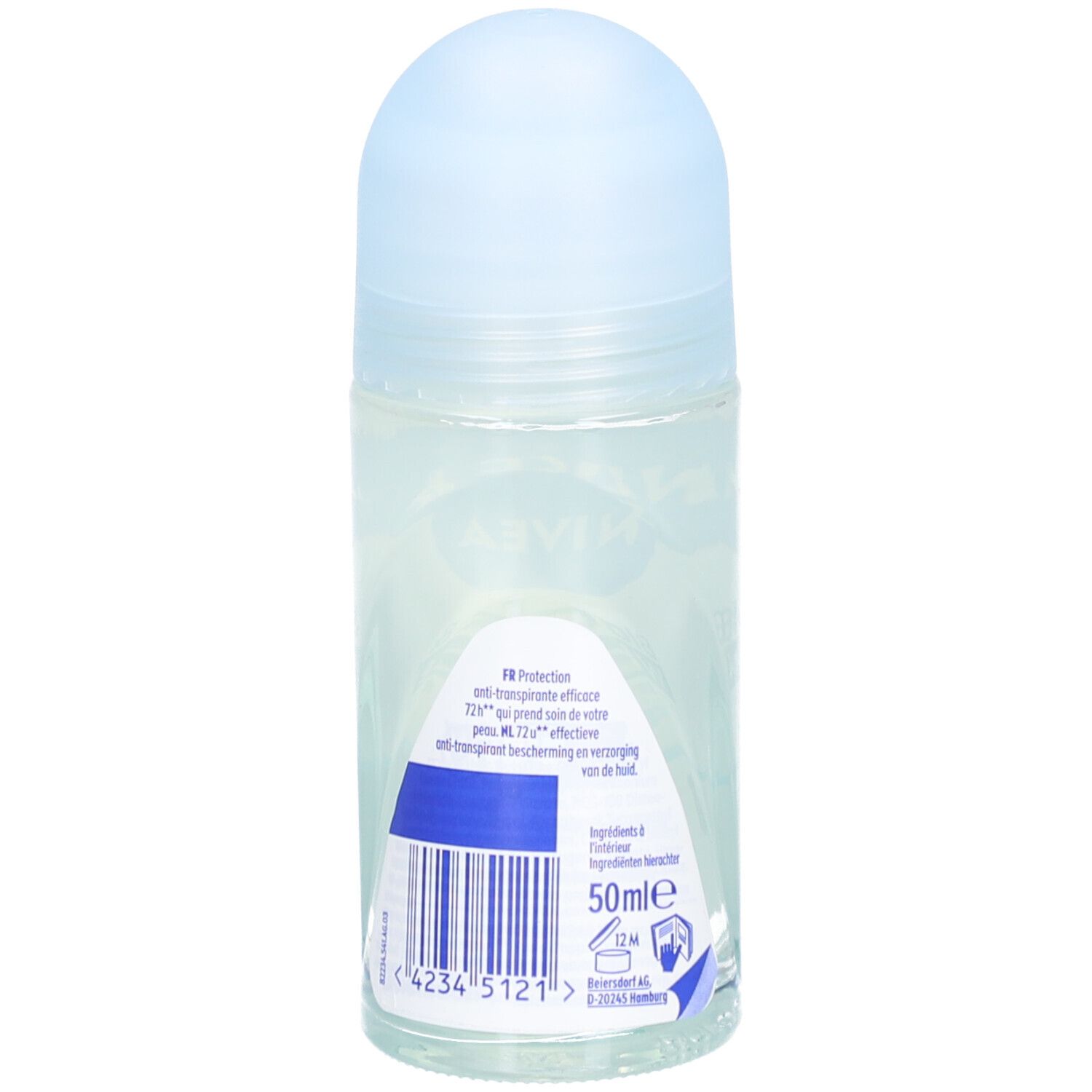 Nivea Deodorant Roll-on Black & White Invisible Pure