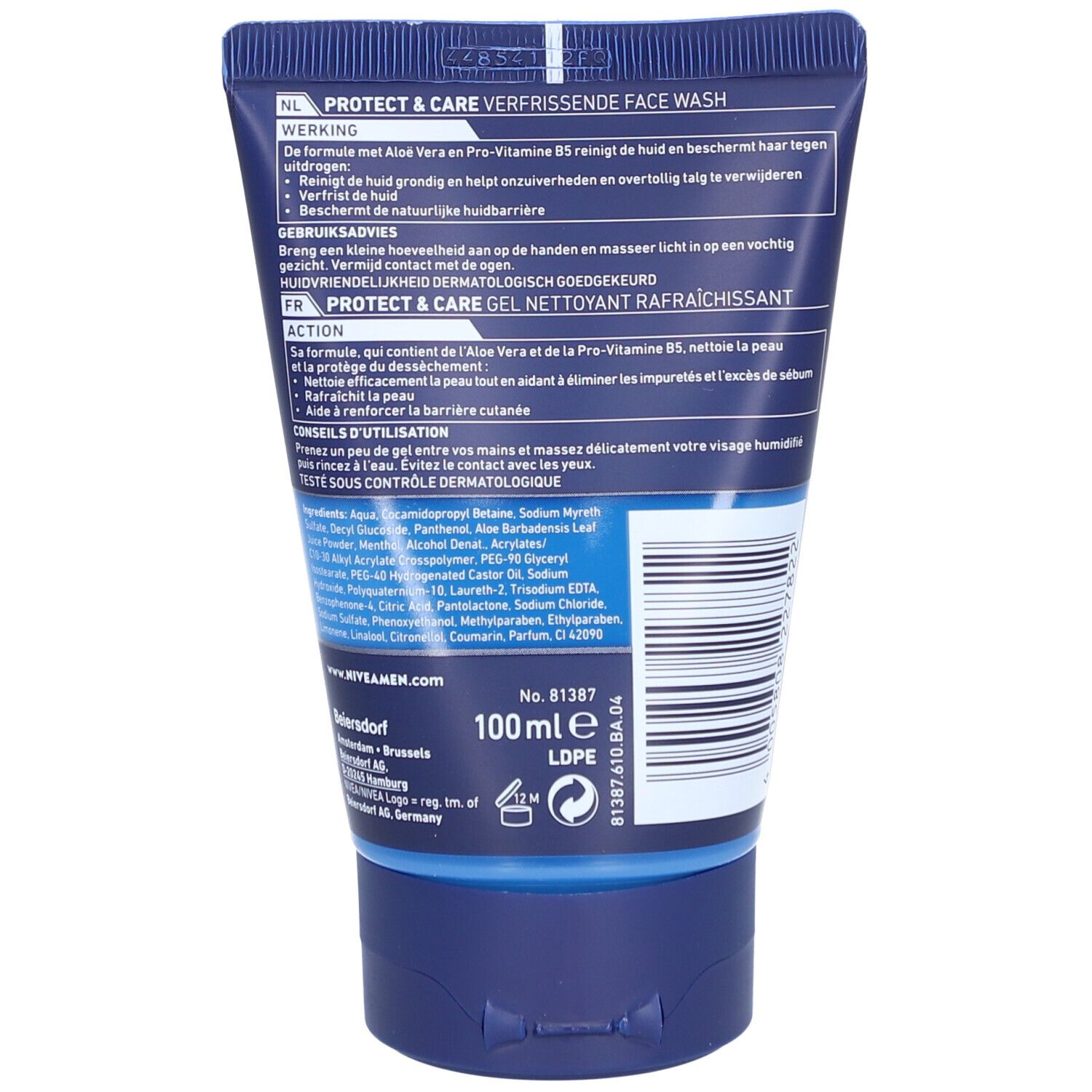 NIVEA Men Gel Nettoyant Protect & Care