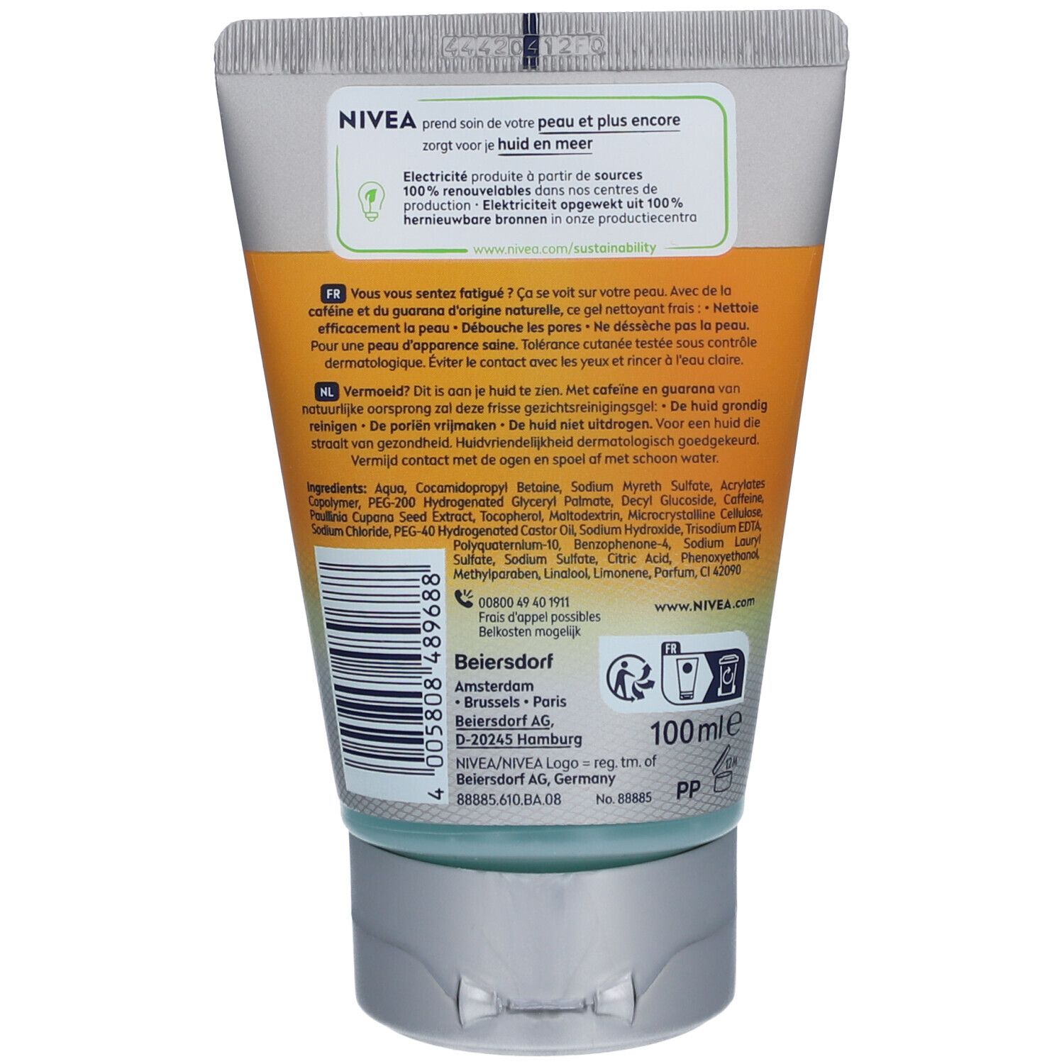 Nivea Men Gezichtsreiniger Active Energy