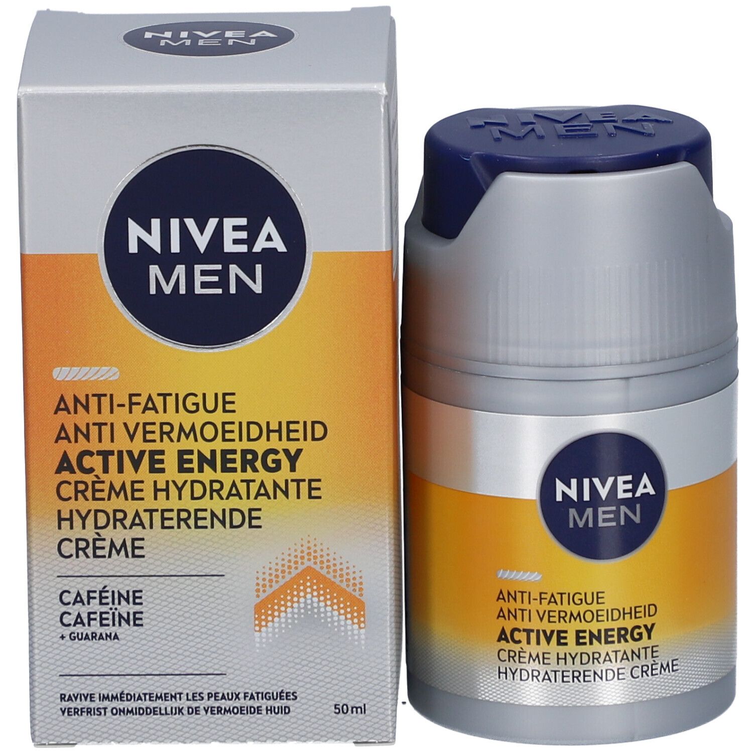 NIVEA Men Crème Hydratante Anti Fatigue Active Energy