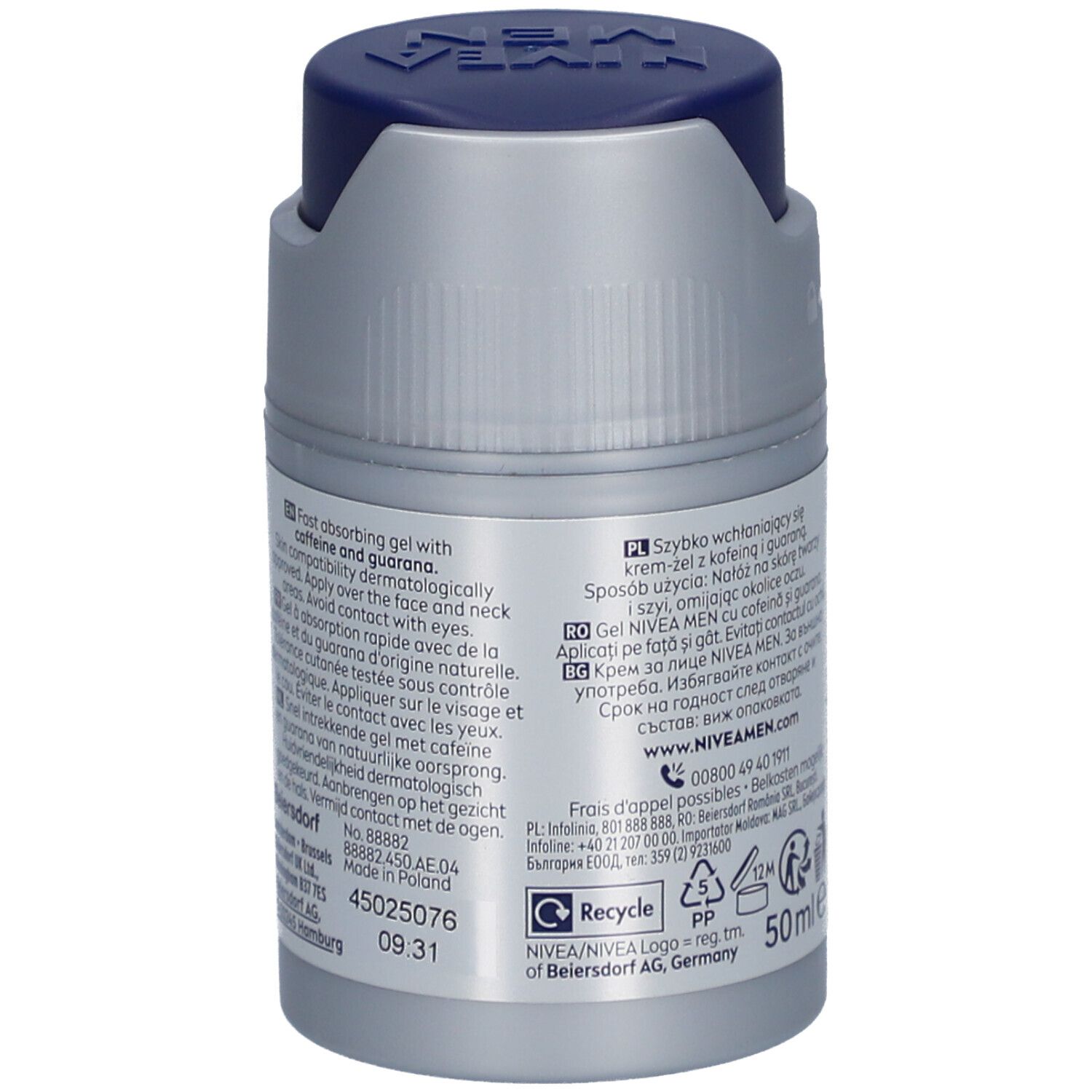Nivea Men Wake-Up Gezichtsgel Active Energy