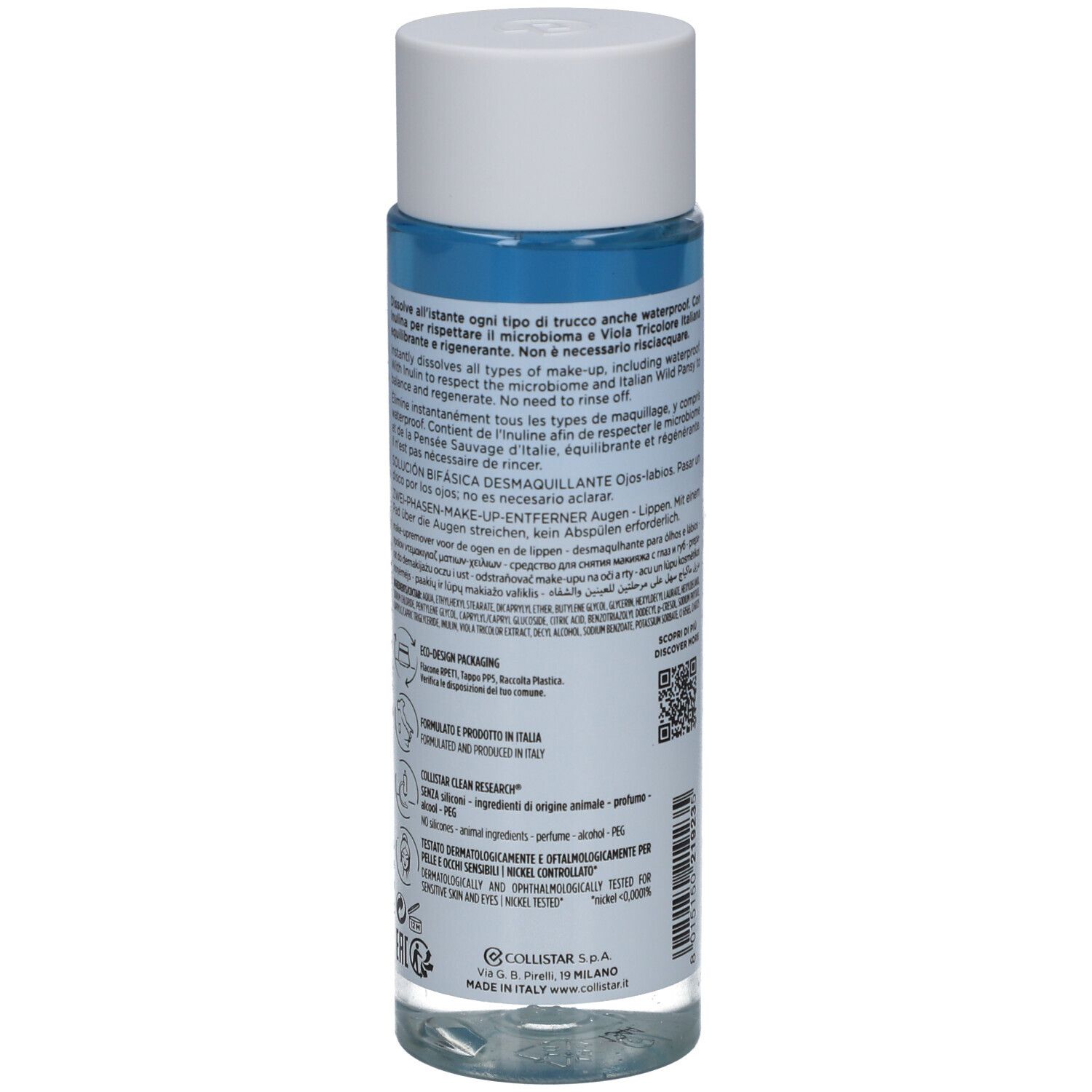 Collistar Two-Phase Make-up Removing Solution