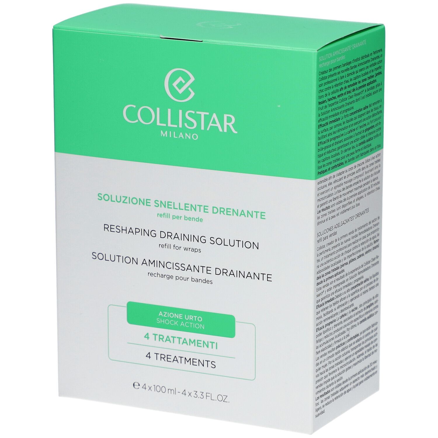 Collistar Reshaping Draining Wraps