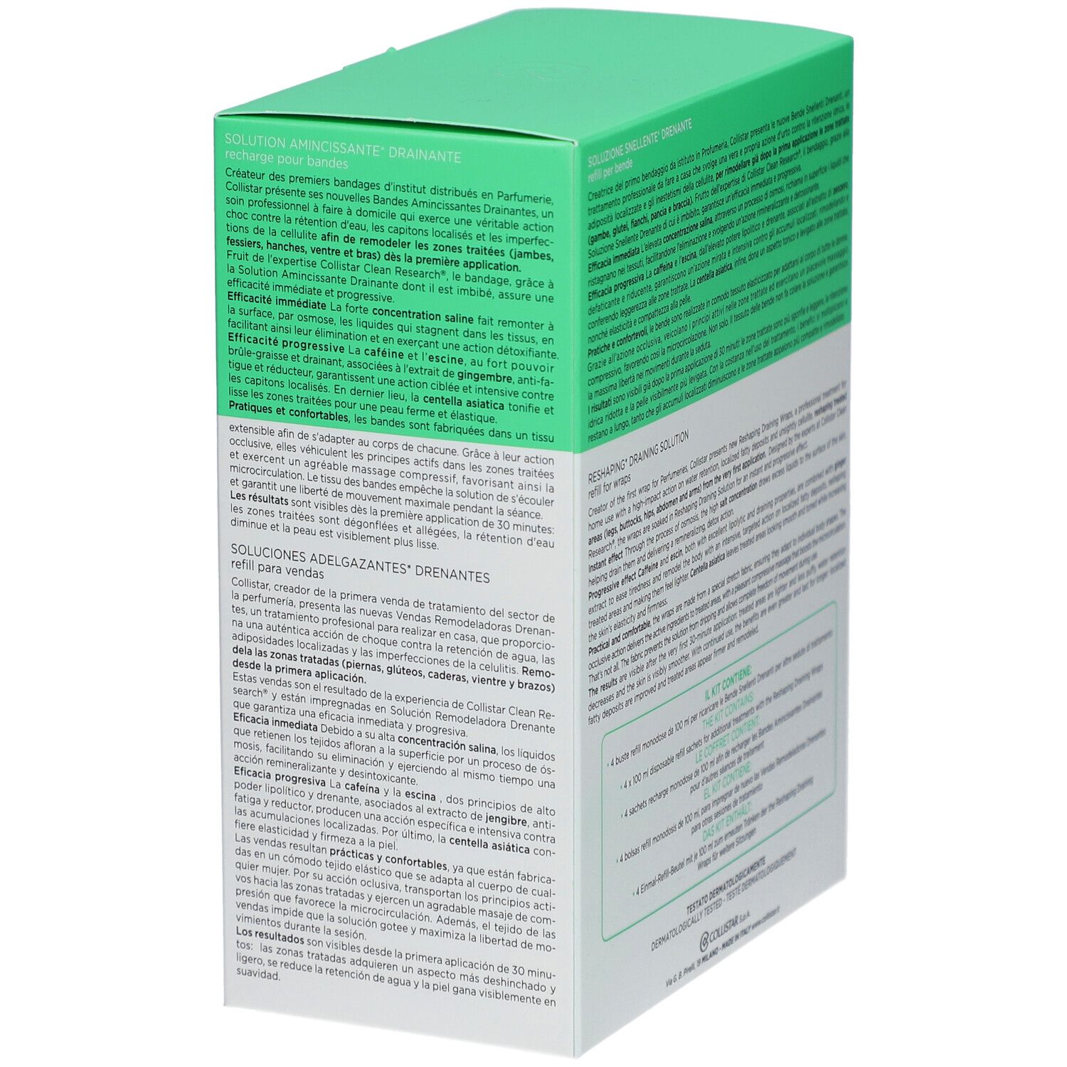 Collistar Reshaping Draining Wraps
