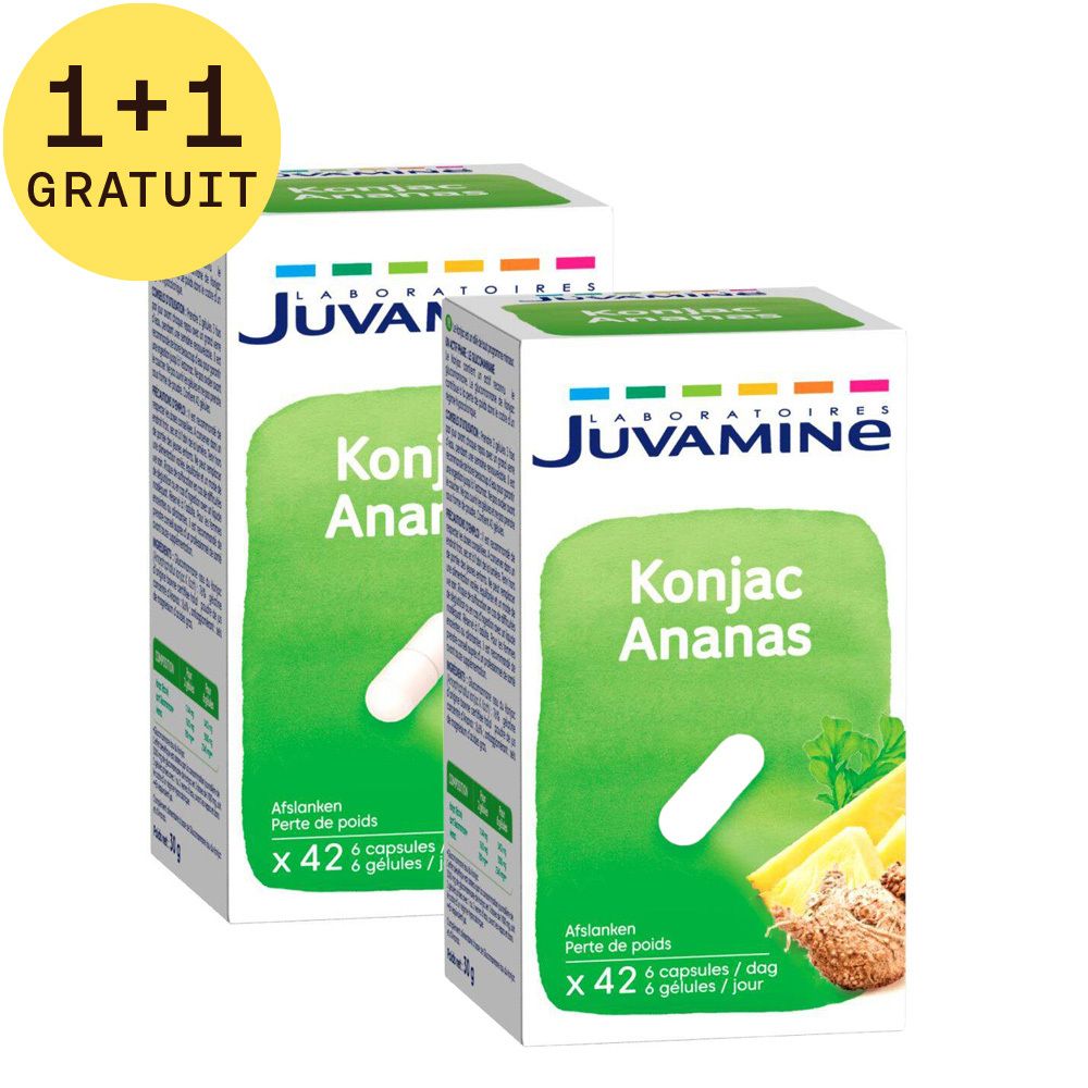 Juvamine Konjac Ananas 1+1 GRATUIT