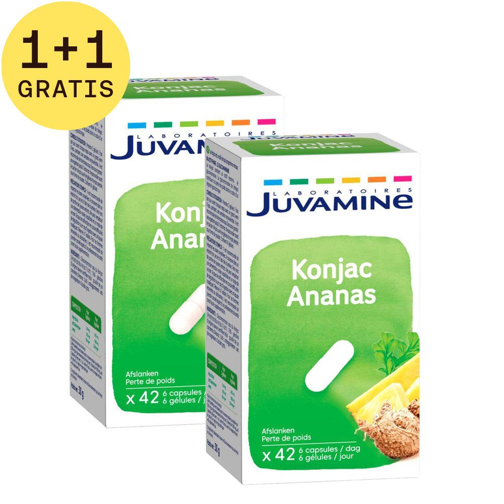 Juvamine Konjac Ananas 1+1 GRATIS