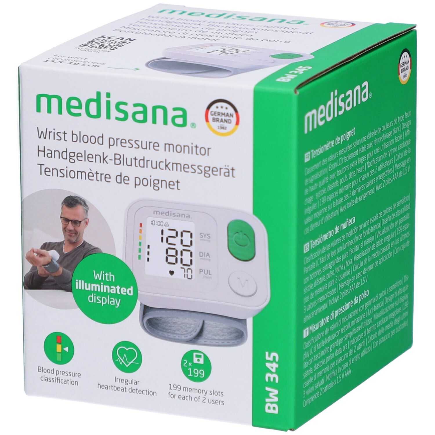 Medisana BW345 Polsbloeddrukmeter