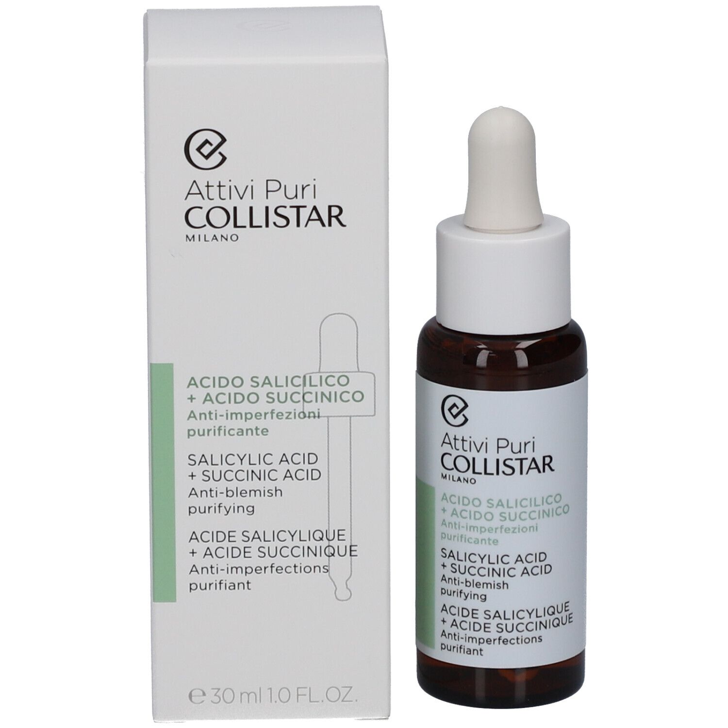 Collistar Acide Salicylique + Acide Succinique Anti-imperfections purifiant