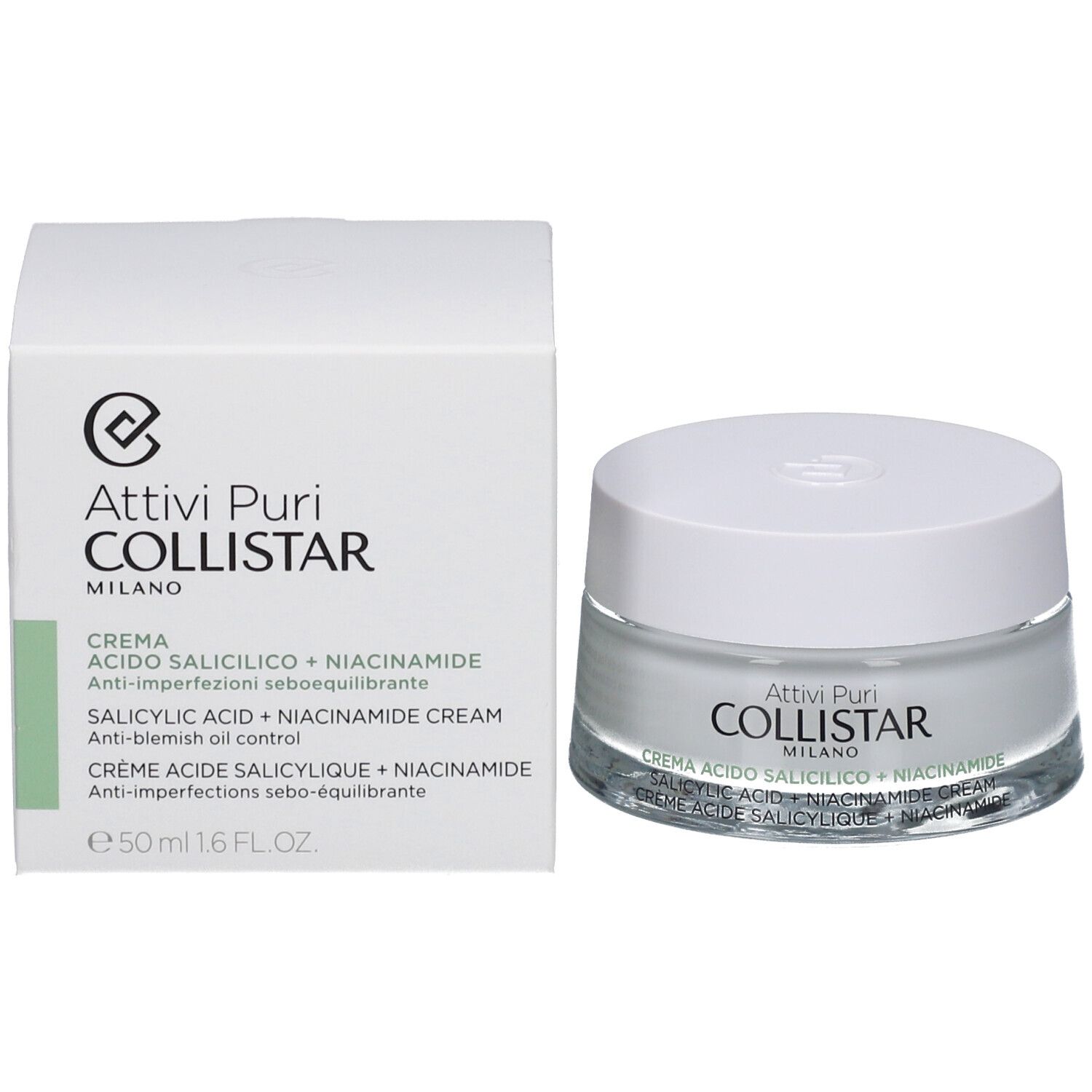 Collistar Salicylic Acid + Niacinamide Cream