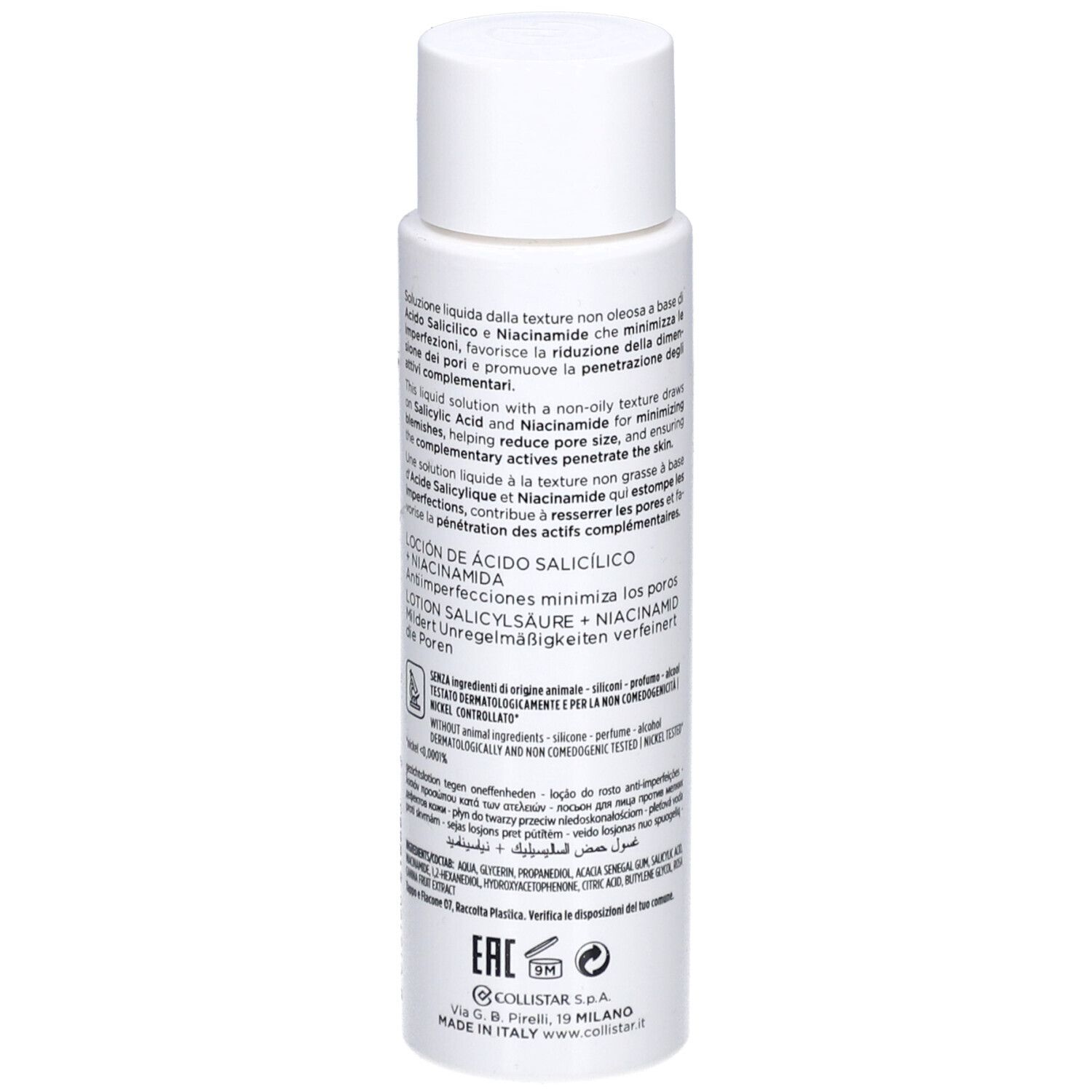 Collistar Salicylic Acid + Niacinamide Lotion