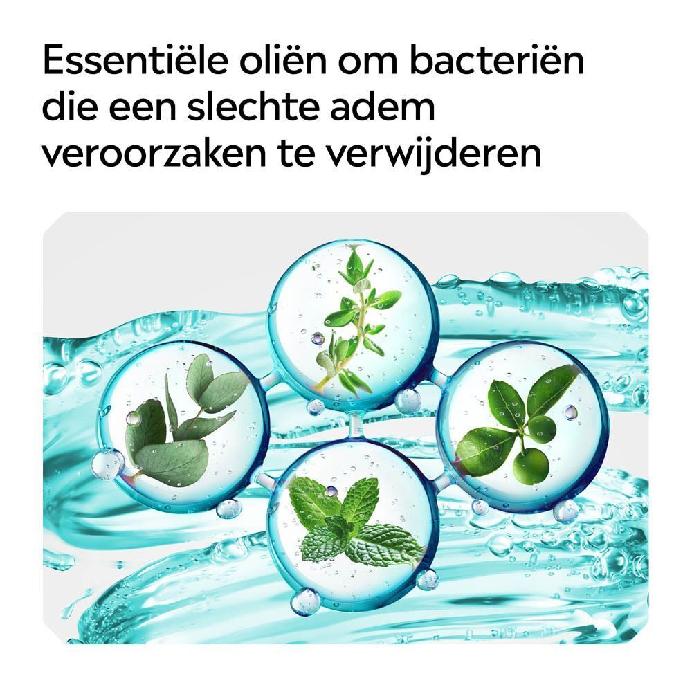 Keurmerk 'Mouthwash Brand in Belgium and the Netherlands #1'.