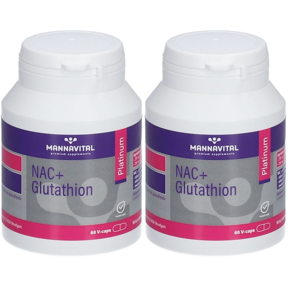 Mannavital NAC + Glutathion