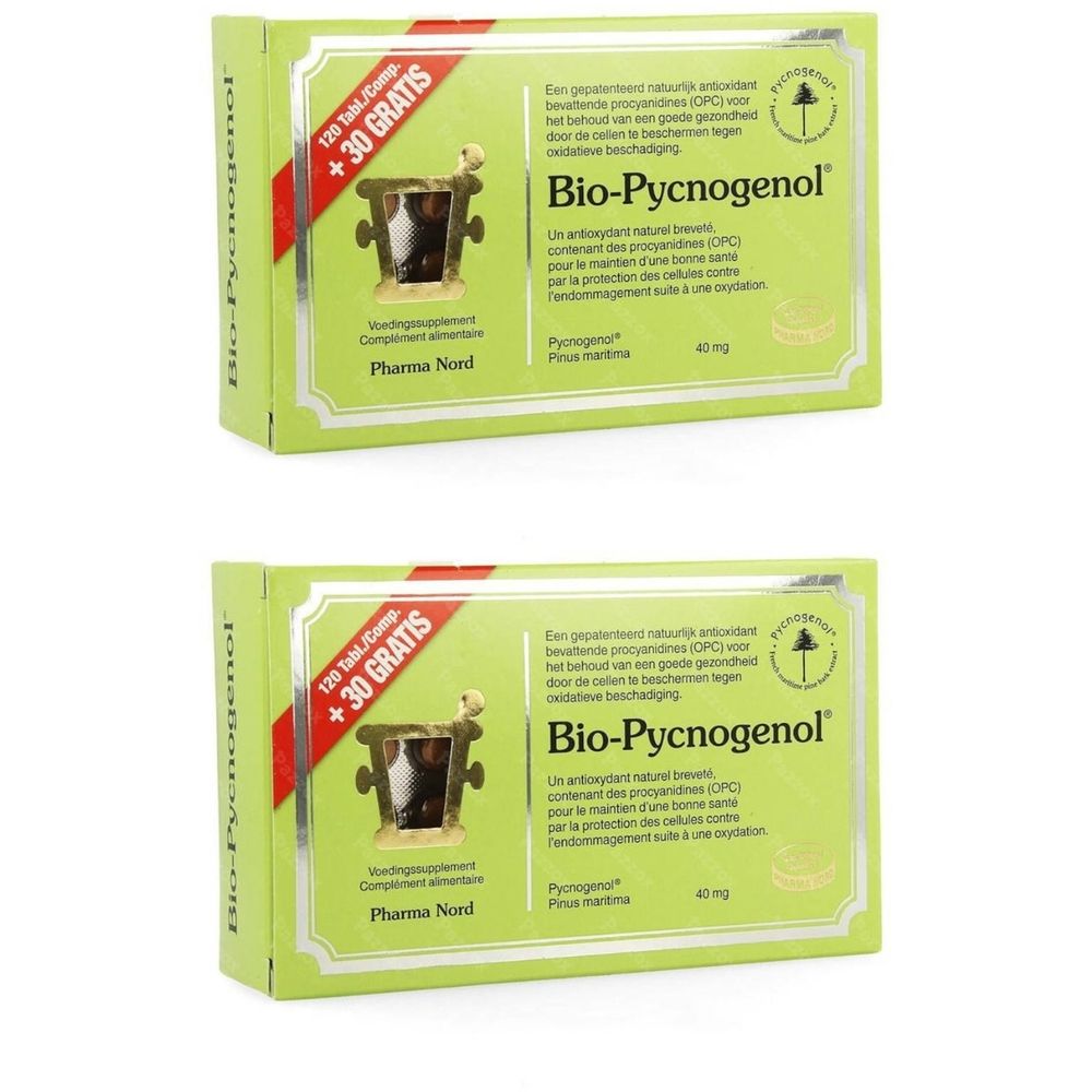 Pharma Nord Bio-Pycnogenol 120 + 30 tabletten GRATIS | pycnogenol | Doorbloeding