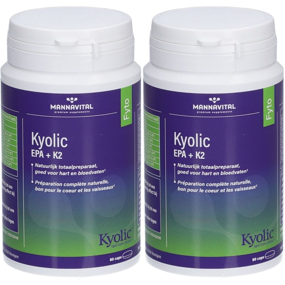 Mannavital Kyolic EPA+K2