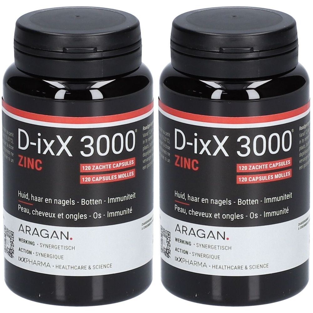 D-ixX 3000 Zinc Vitamine D - Zinc