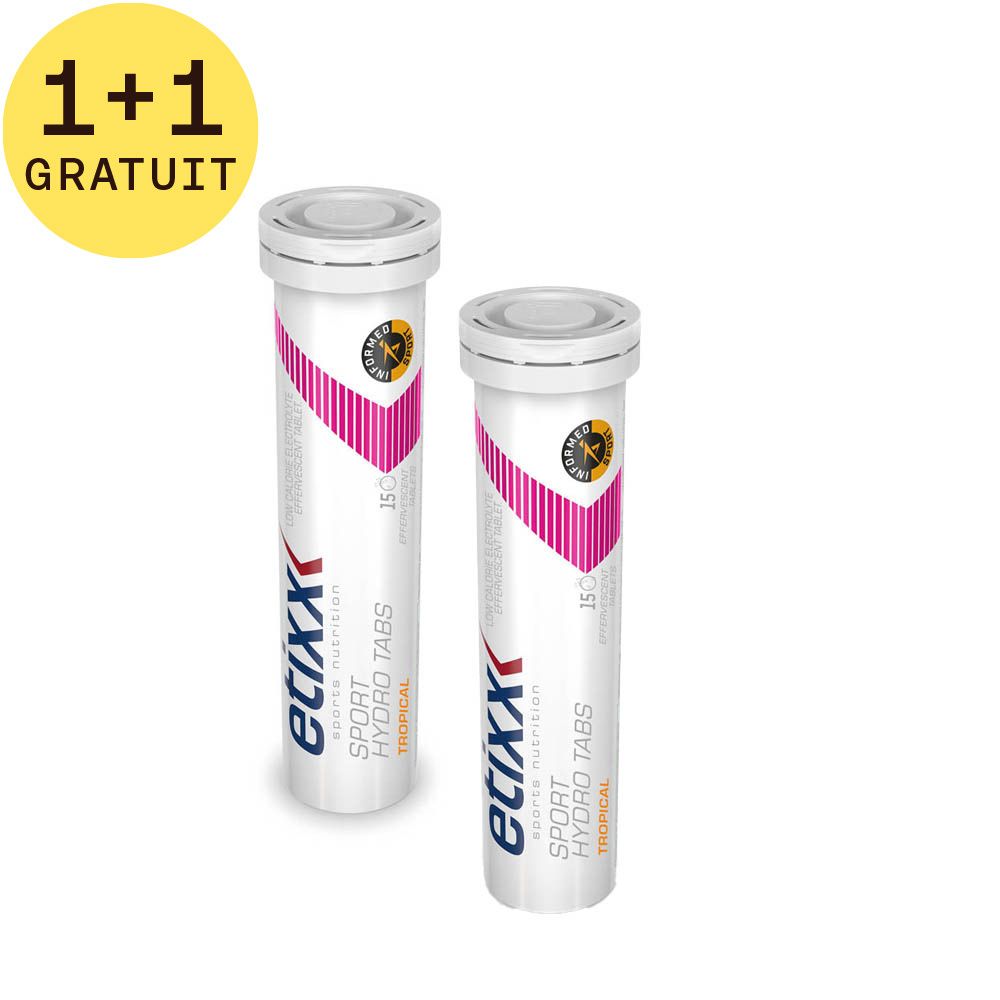 Etixx Sport Hydro Tab Tropical 1+1 GRATUIT