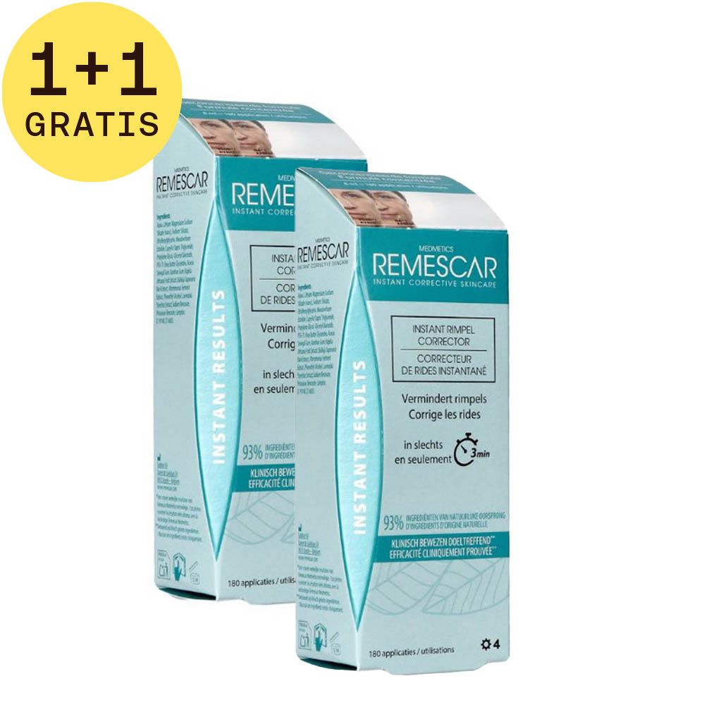 Remescar Instant Rimpel Corrector 1+1 GRATIS