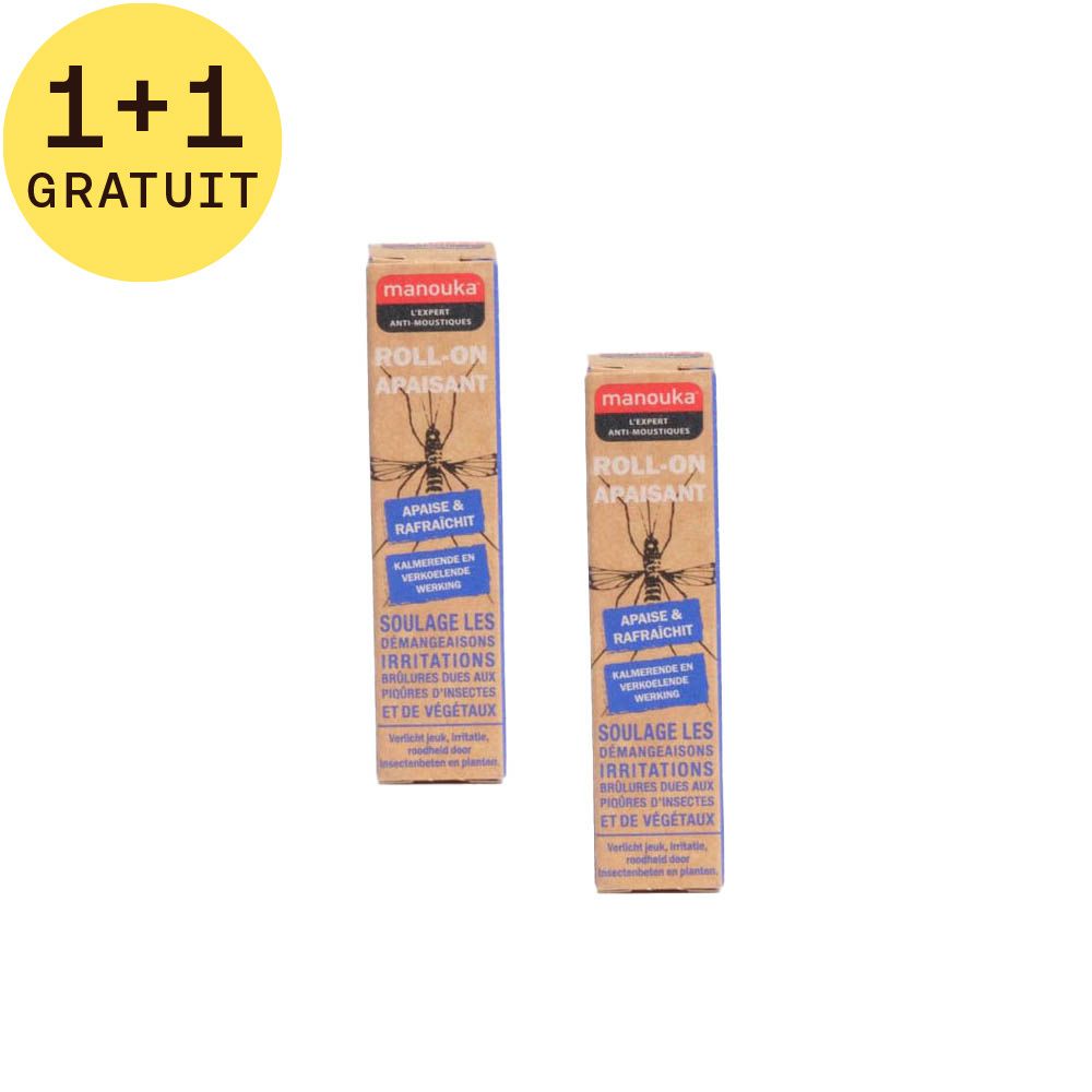 Manouka Roll-On Apaisant 1+1 GRATUIT
