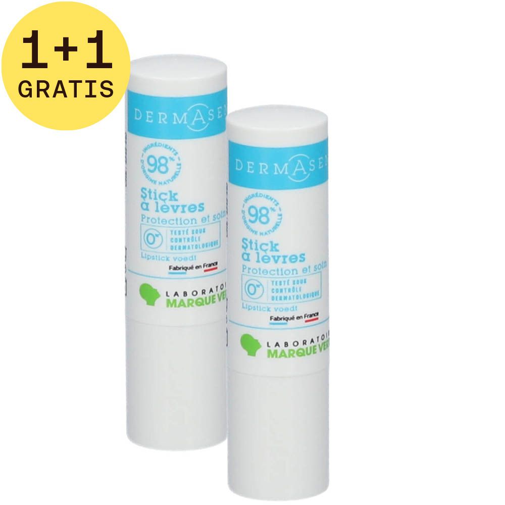 DermAsens Voedende Lipstick 1+1 GRATIS