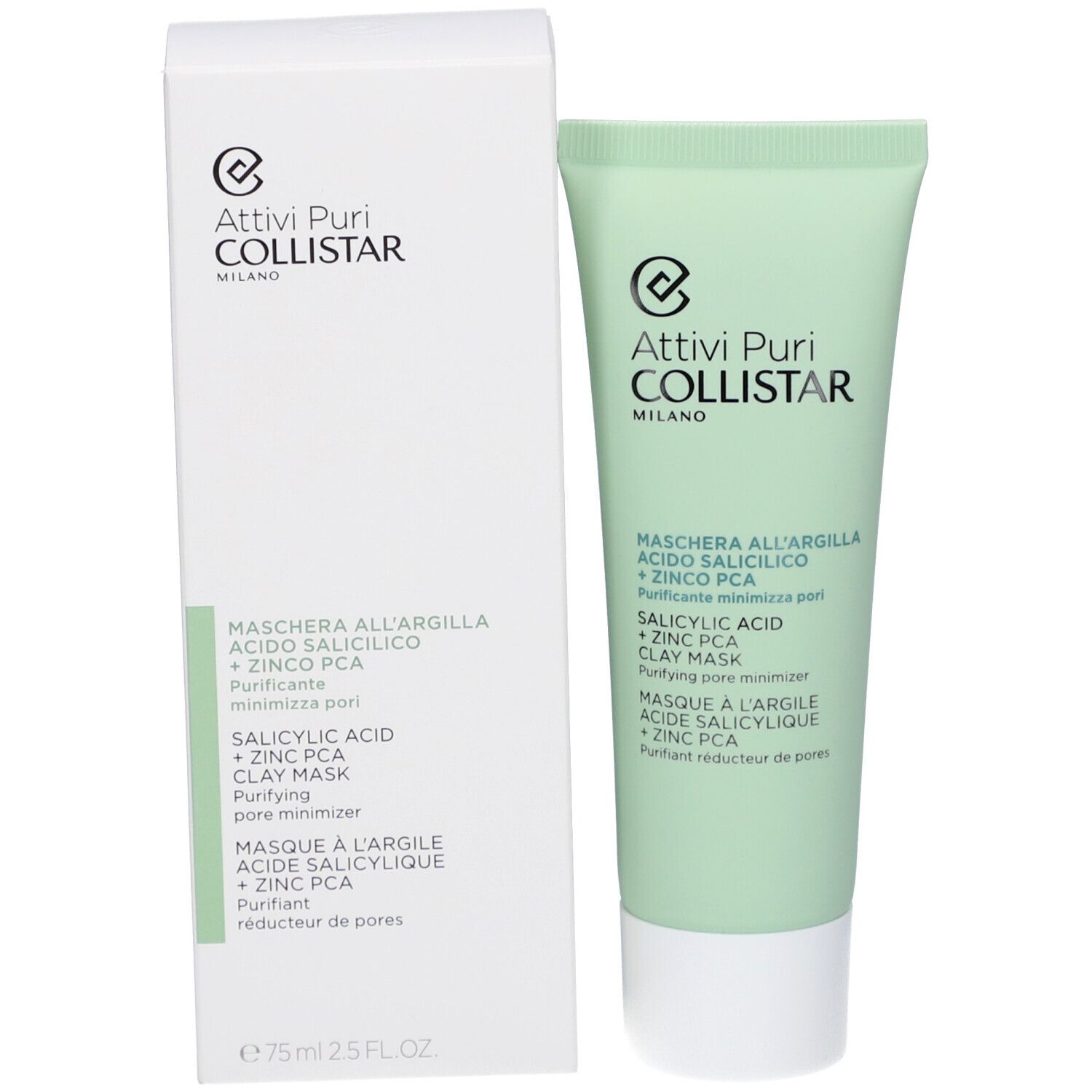 Collistar Salicylic Acid + Zinc PCA Clay Mask