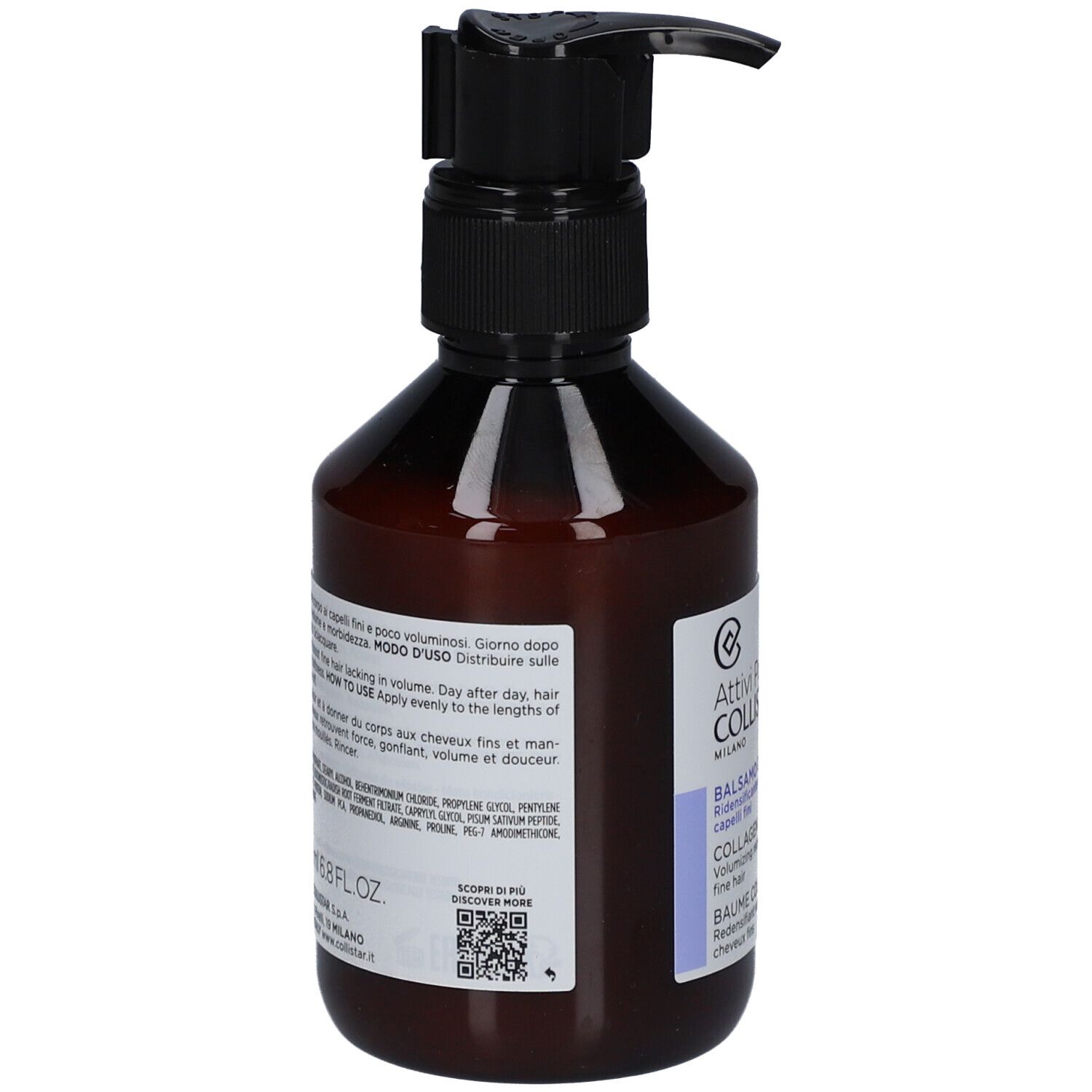 Collistar Collagen Conditioner Volumizing Redensifying fine hair