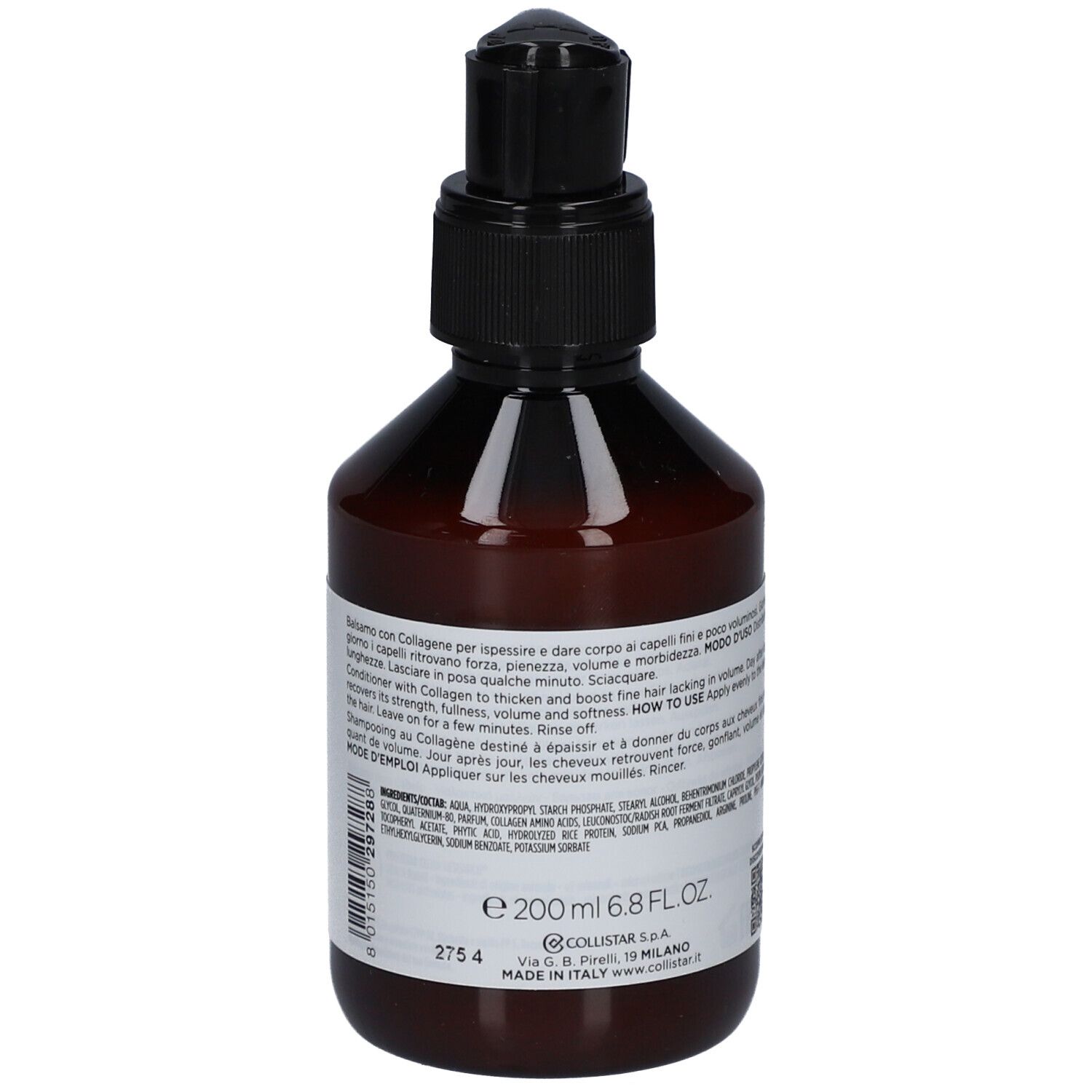 Collistar Collagen Conditioner Volumizing Redensifying fine hair