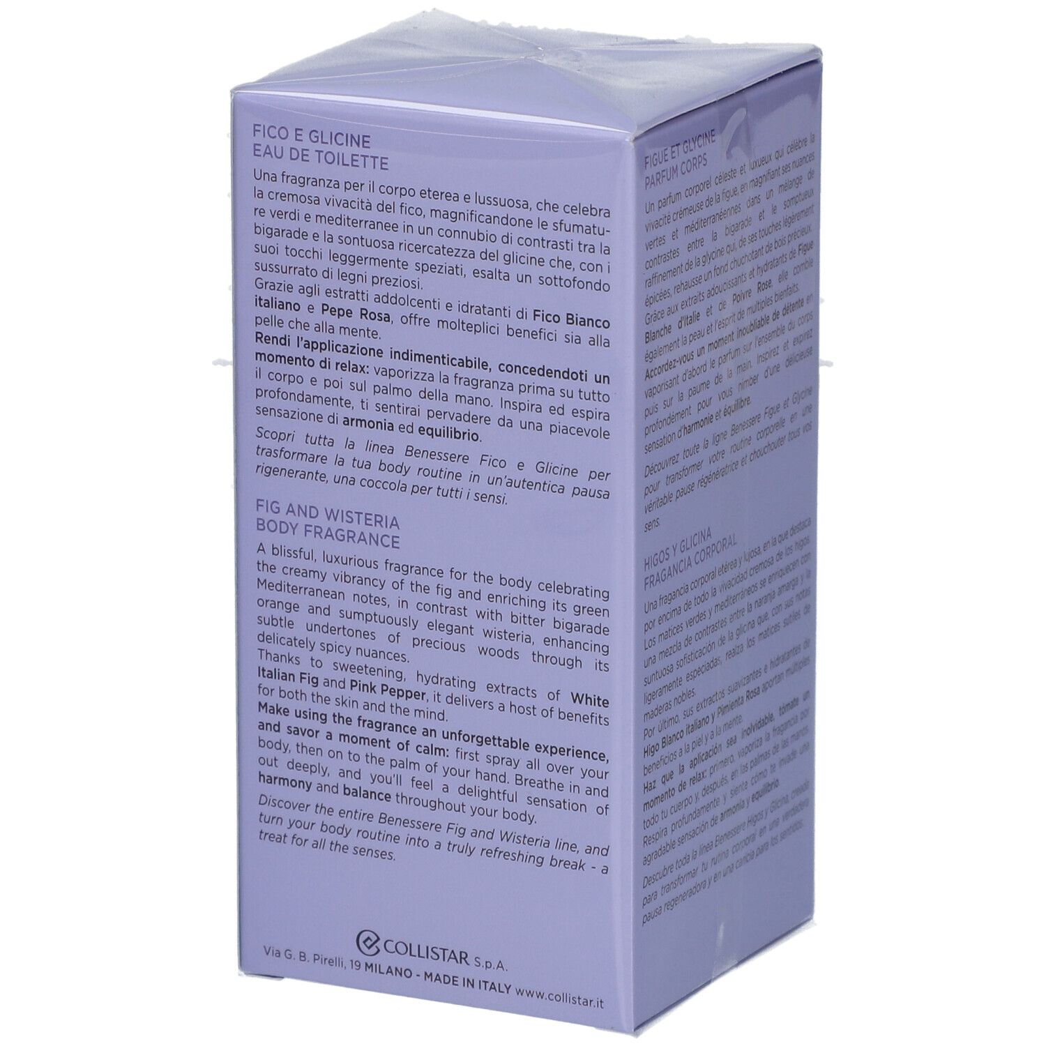 Collistar Body Fragrance