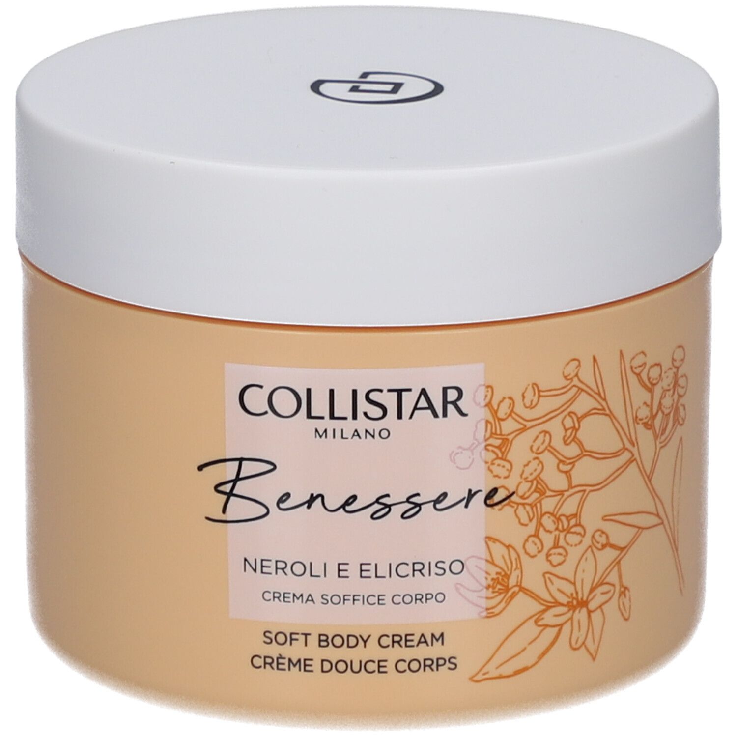 Collistar Benessere Soft Body Cream Neroli & Helichrysum