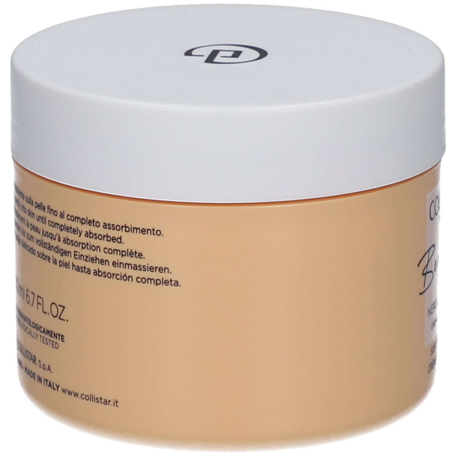 Collistar Benessere Soft Body Cream Neroli & Helichrysum