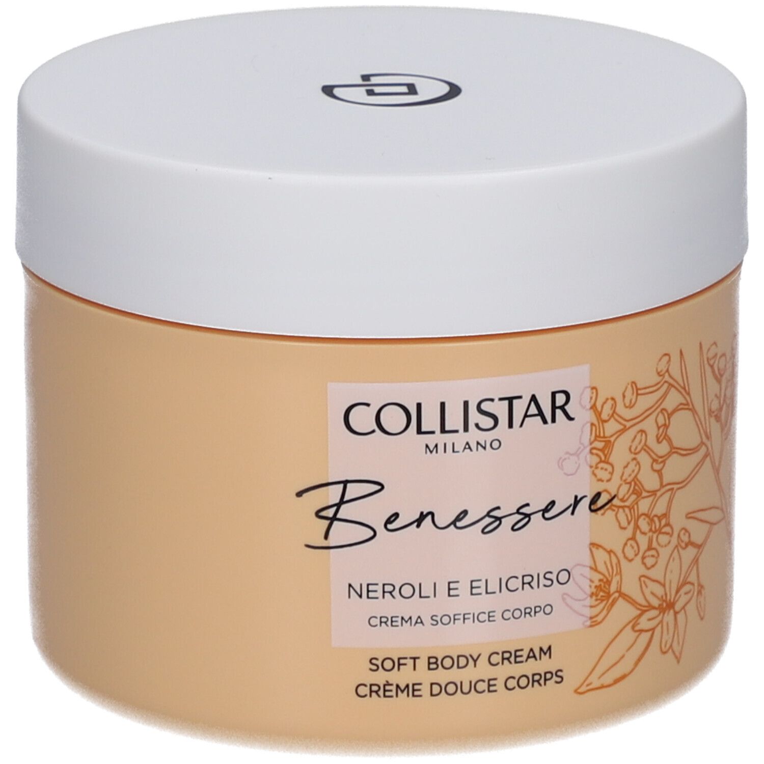 Collistar Benessere Soft Body Cream Neroli & Helichrysum