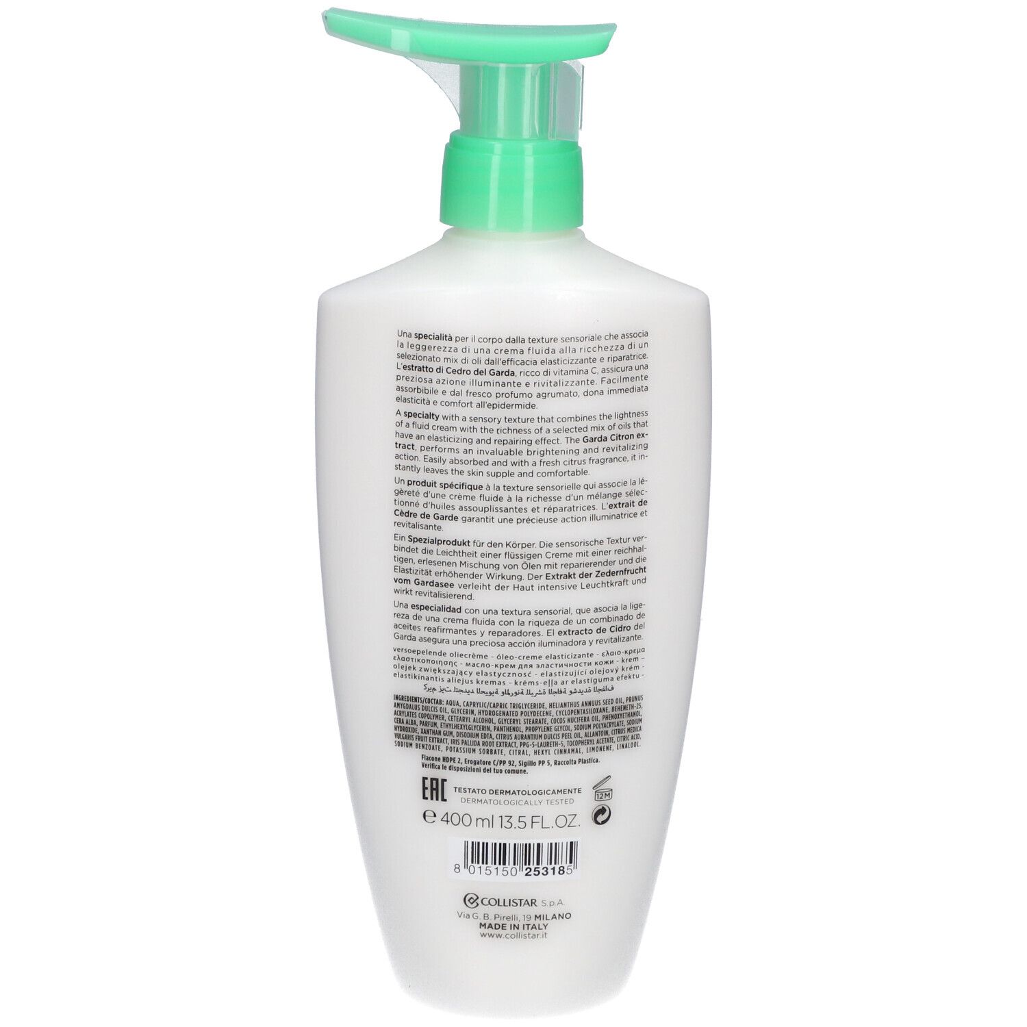 Collistar Revitalizing Elasticizing Oil-Cream
