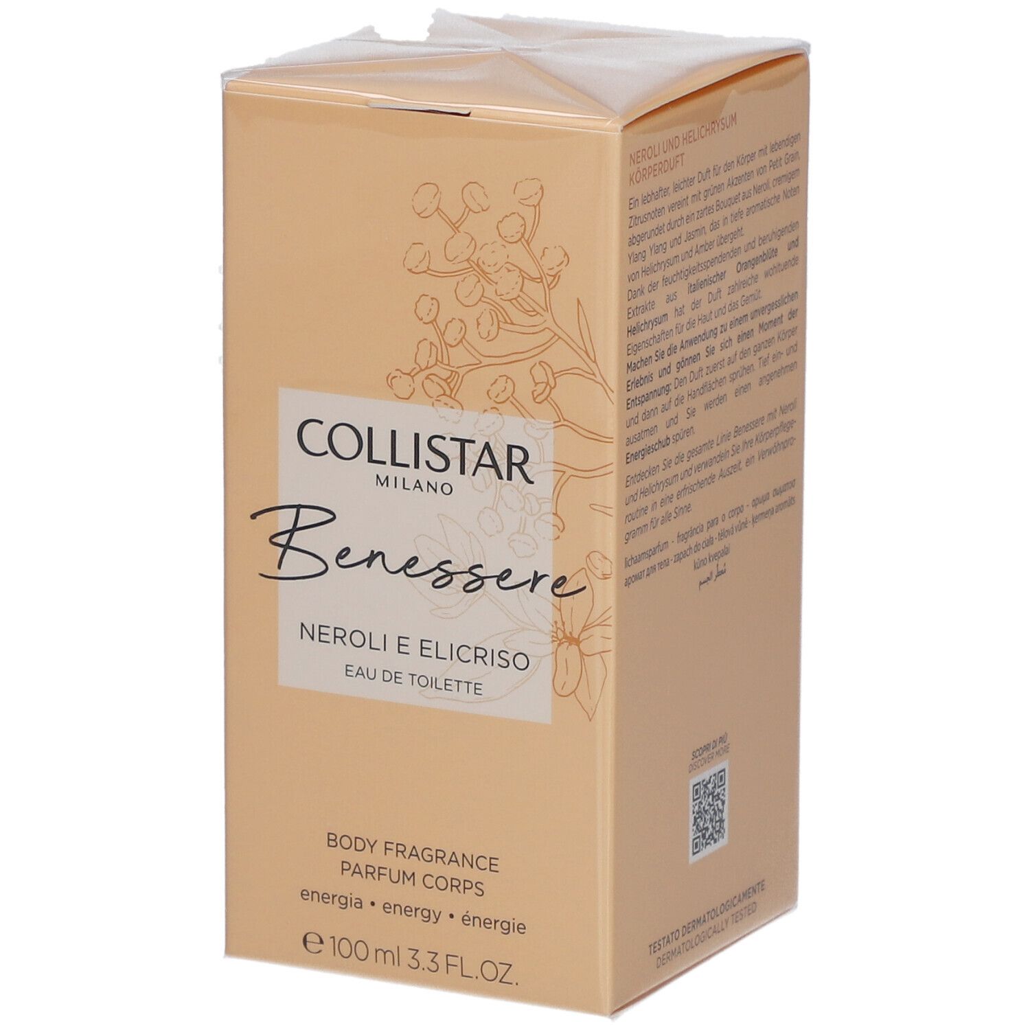 Collistar Body Fragrance Neroli and Helichrysum