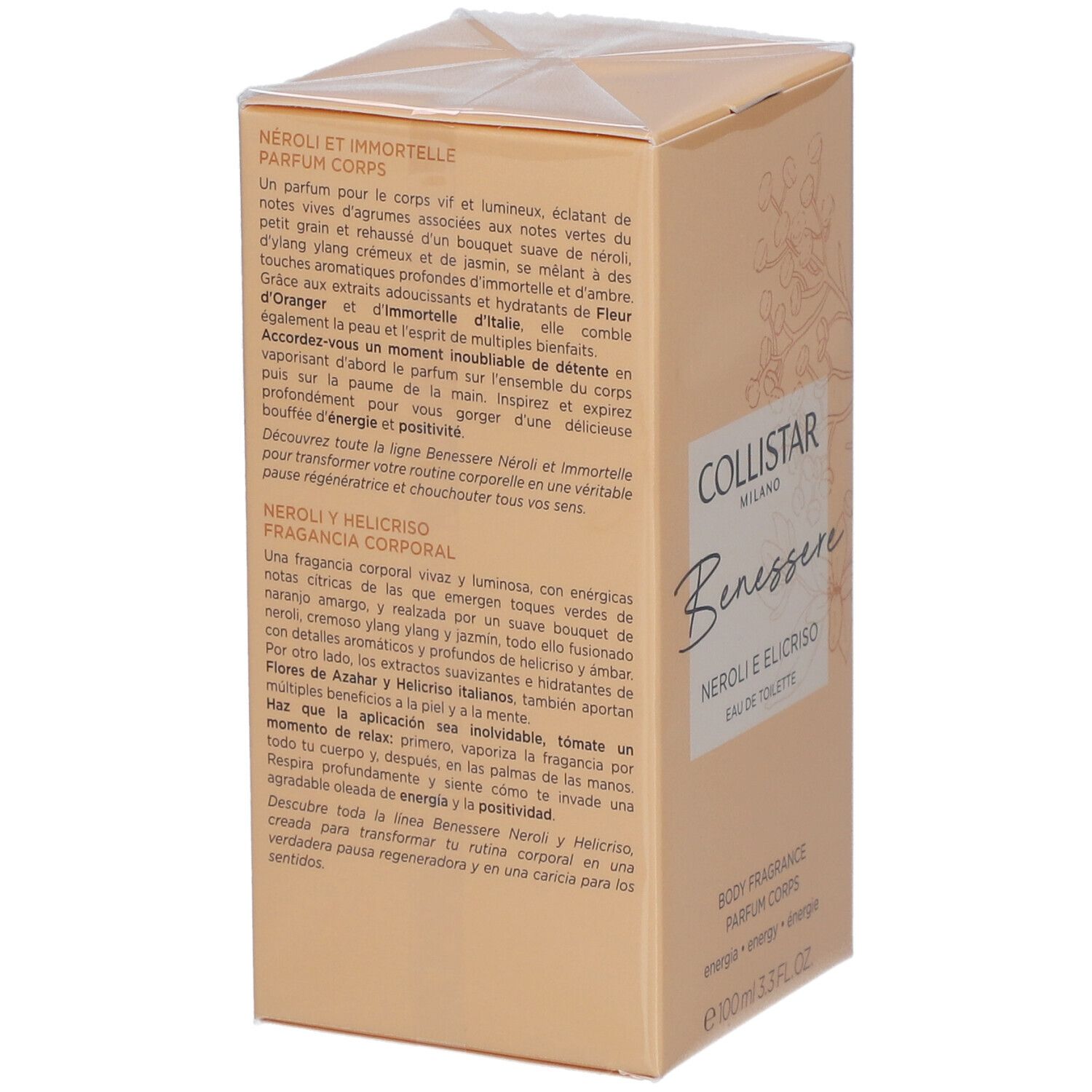 Collistar Body Fragrance Neroli and Helichrysum