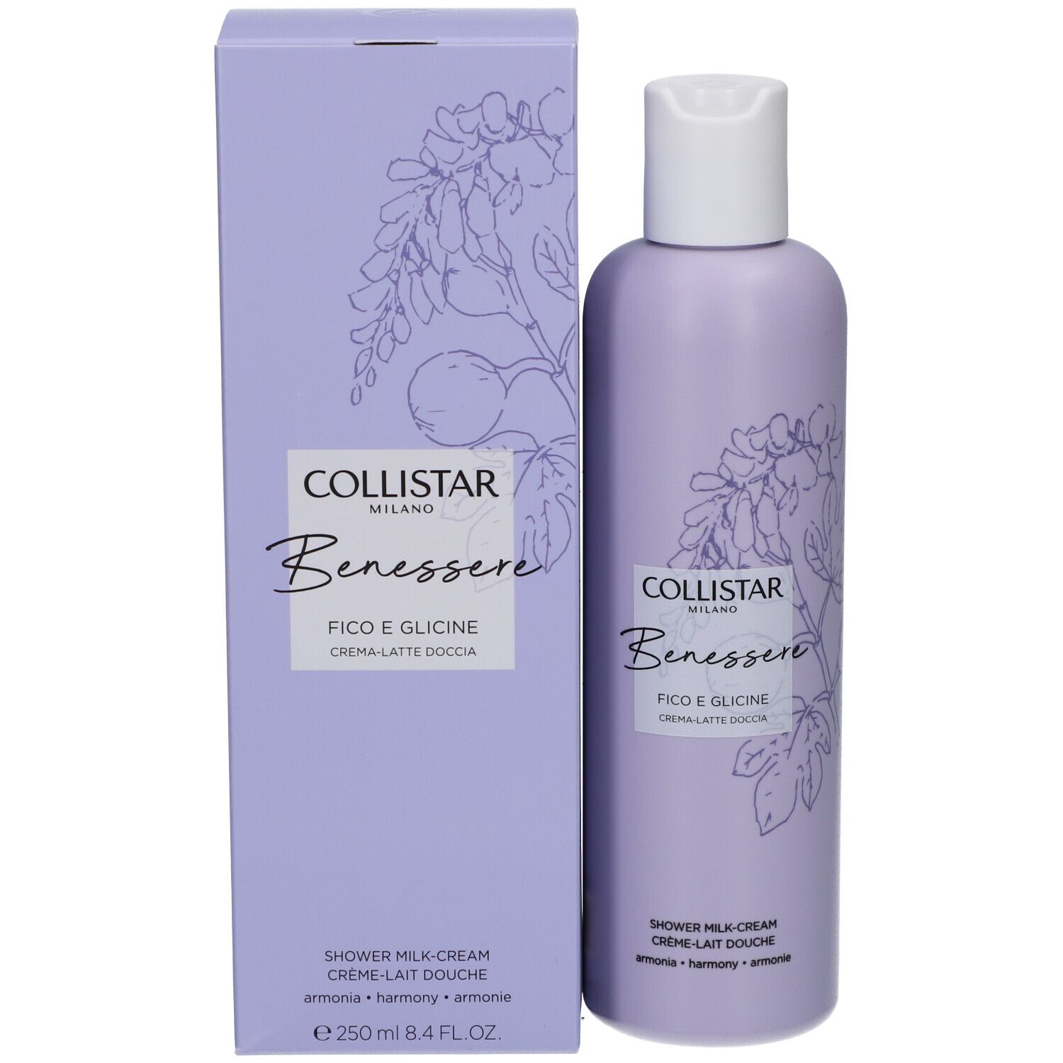 Collistar Shower Milk-Cream Fig and Wisteria