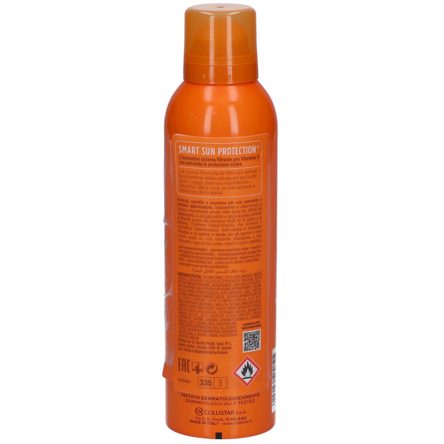 Collistar Moisturizing Tanning Spray SPF30