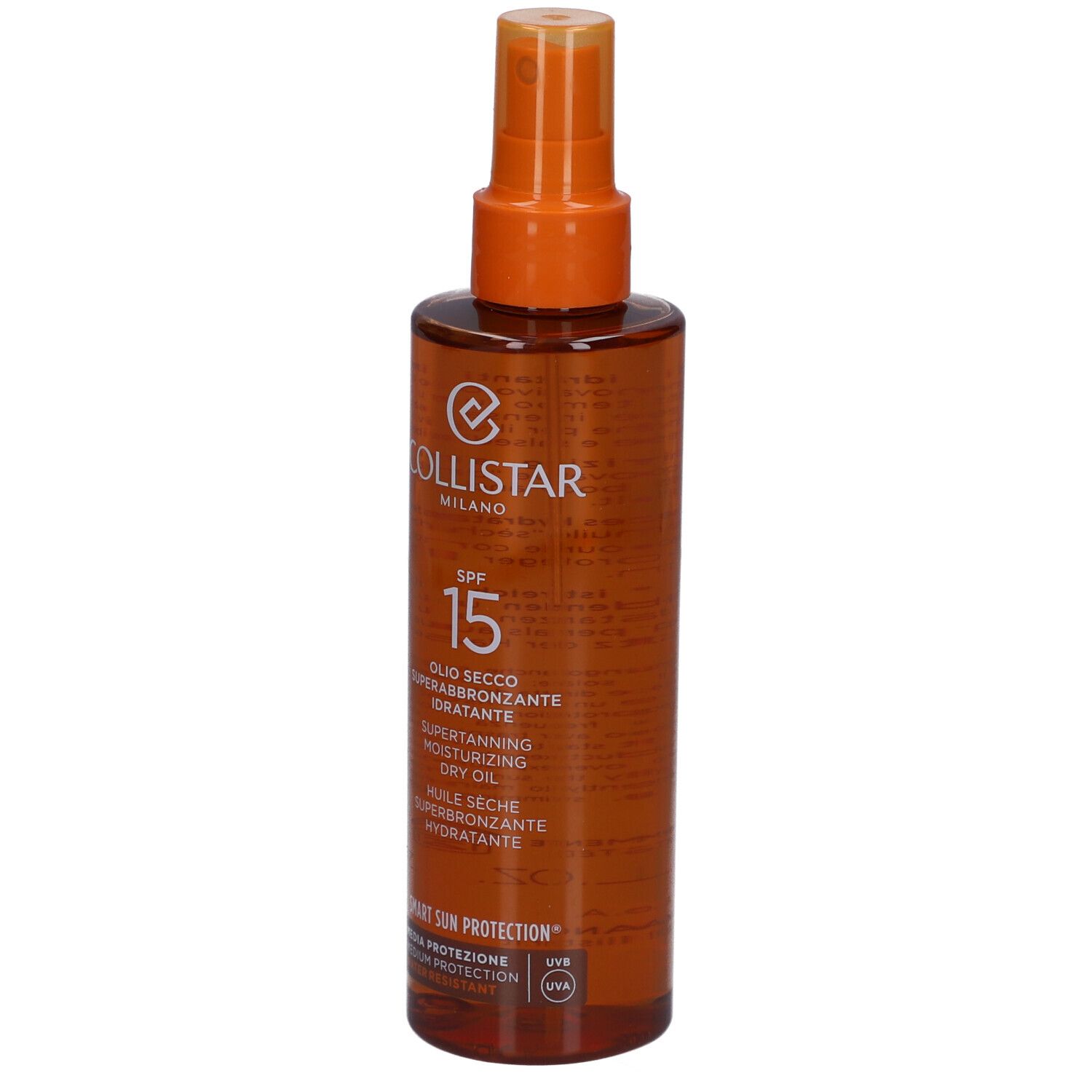 Collistar Supertanning Moisturizing Dry Oil SPF 15