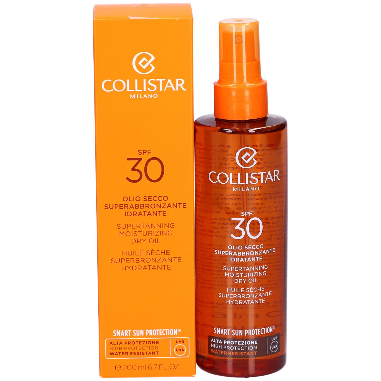 Collistar Supertanning Moisturizing Dry Oil SPF30