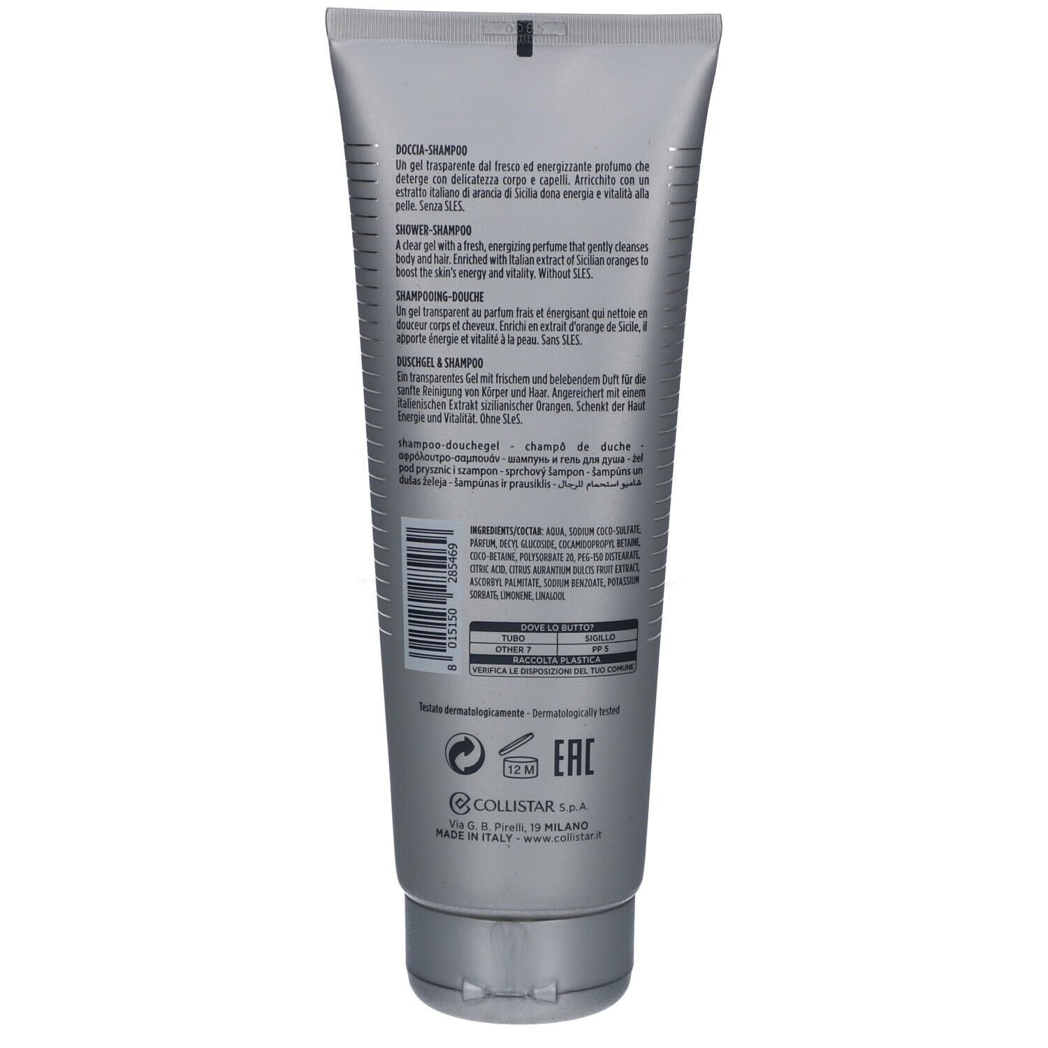 Collistar Acqua Attiva Shower-Shampoo