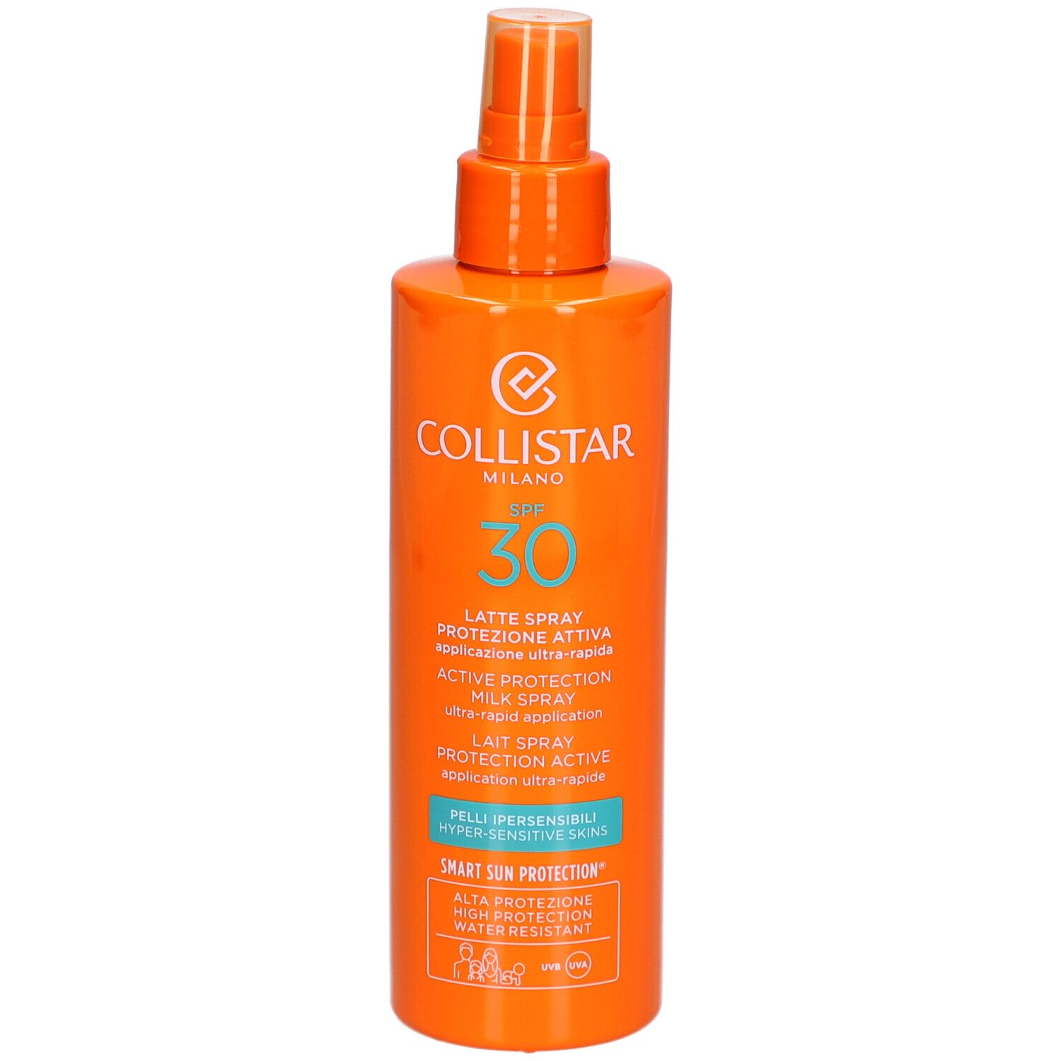 Collistar Active Protection Milk Spray Ultra-Rapid Application SPF 30
