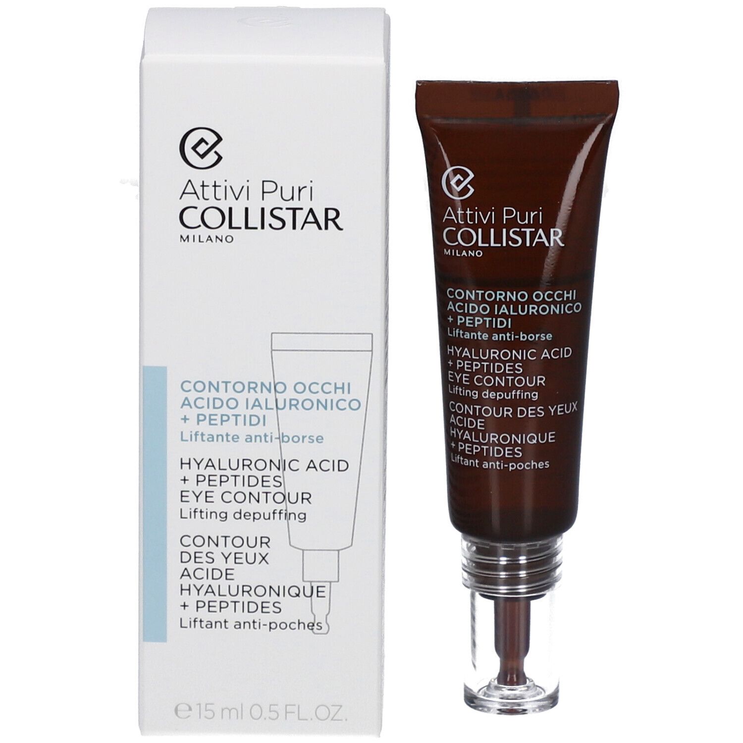 Collistar Attivi Puri Hyaluronic Acid + Peptides Eye Contour
