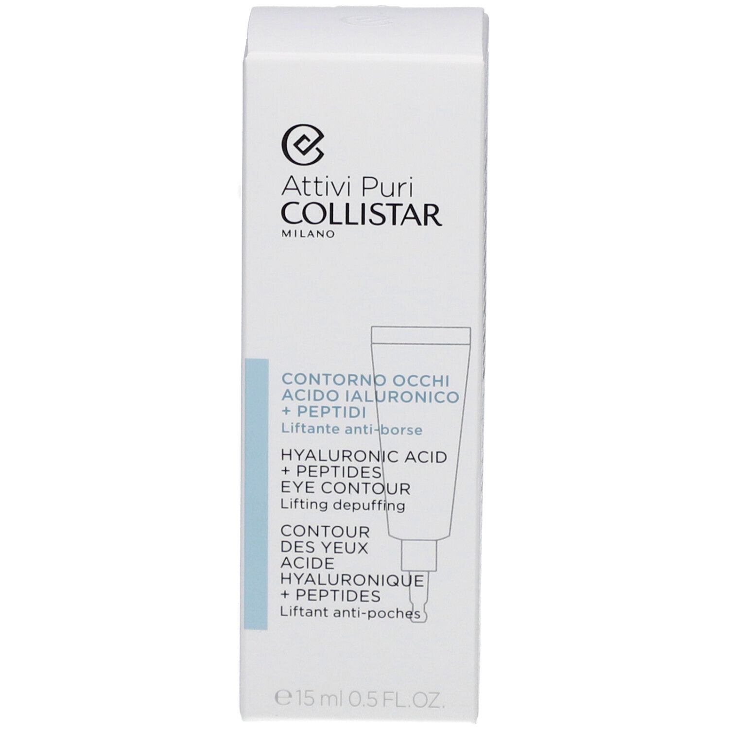 Collistar Attivi Puri Hyaluronic Acid + Peptides Eye Contour