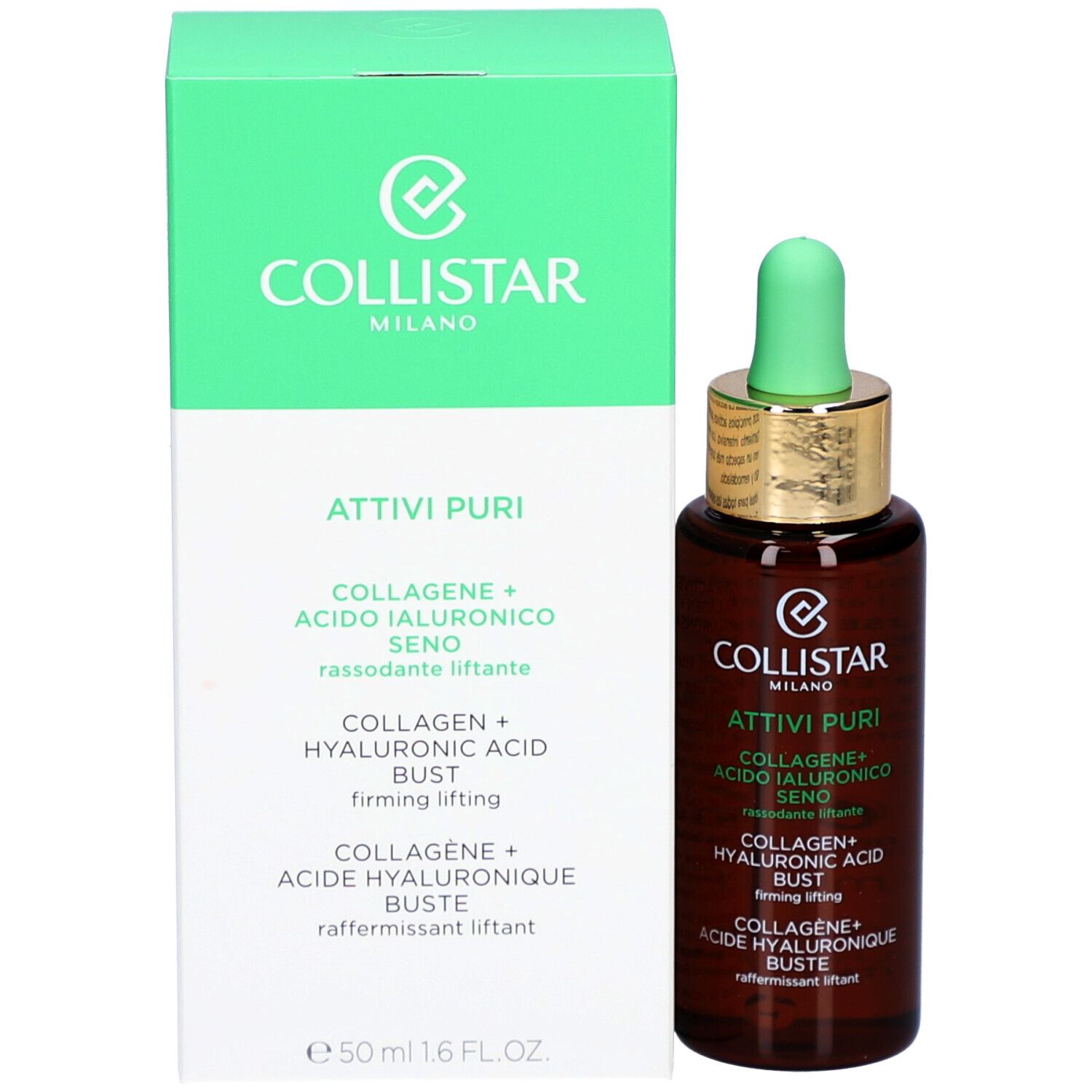 Collistar Attivi Puri Collagen + Hyaluronic Acid Bust