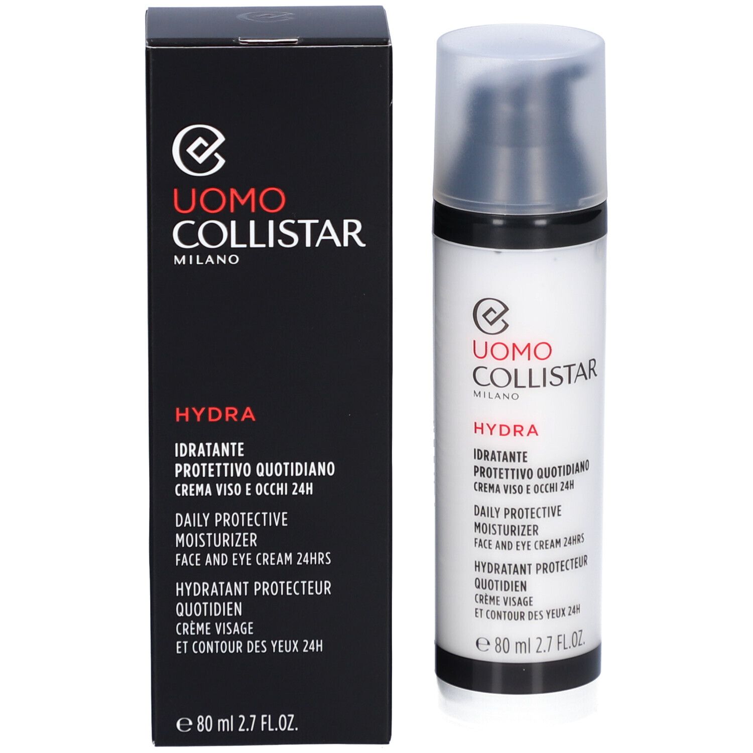 Collistar Hydra Daily Protective Moisturizer Face and Eye Cream 24 hrs