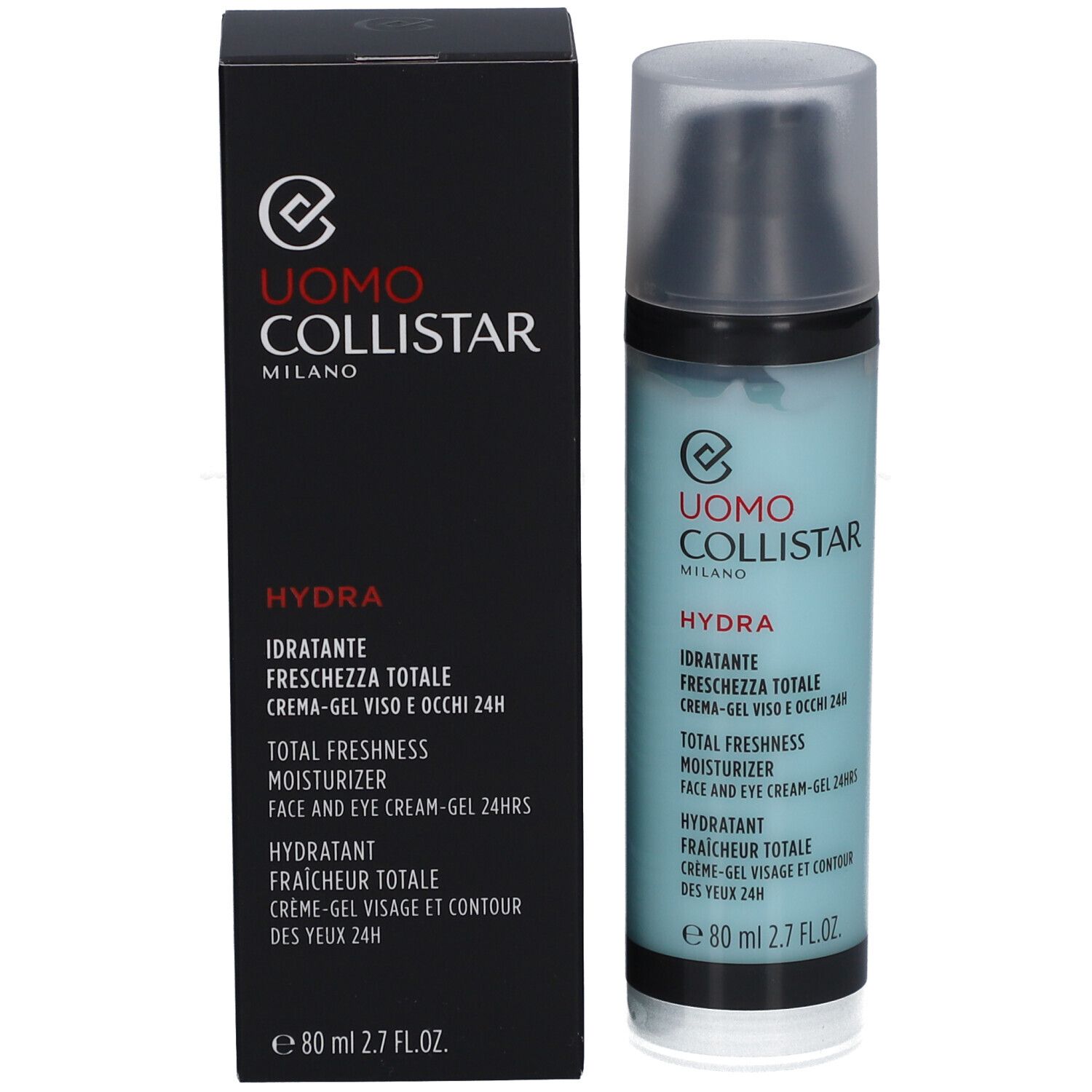 Collistar Hydra Total Freshness Moisturizer Face and Eye Cream-Gel 24hrs