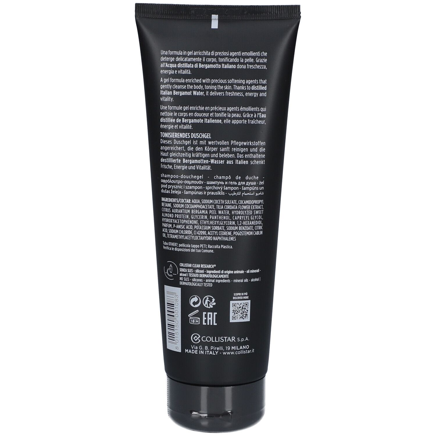 Collistar Men Tonifying Showergel