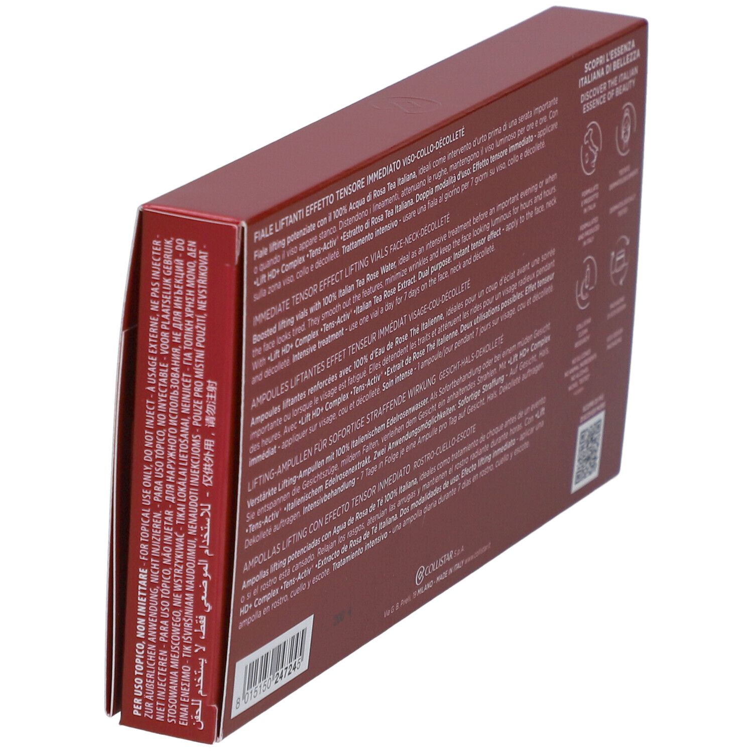 Collistar Lift HD+ Lifting Vials Immediate Tensor Effect