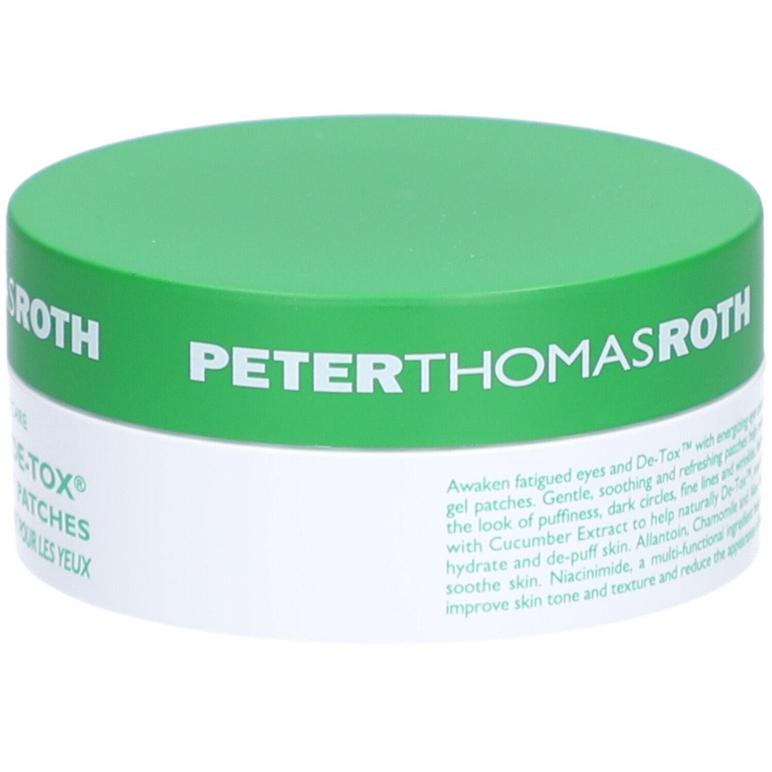Peter Thomas Roth Cucumber De-Tox Patchs Yeux Hydra-Gel